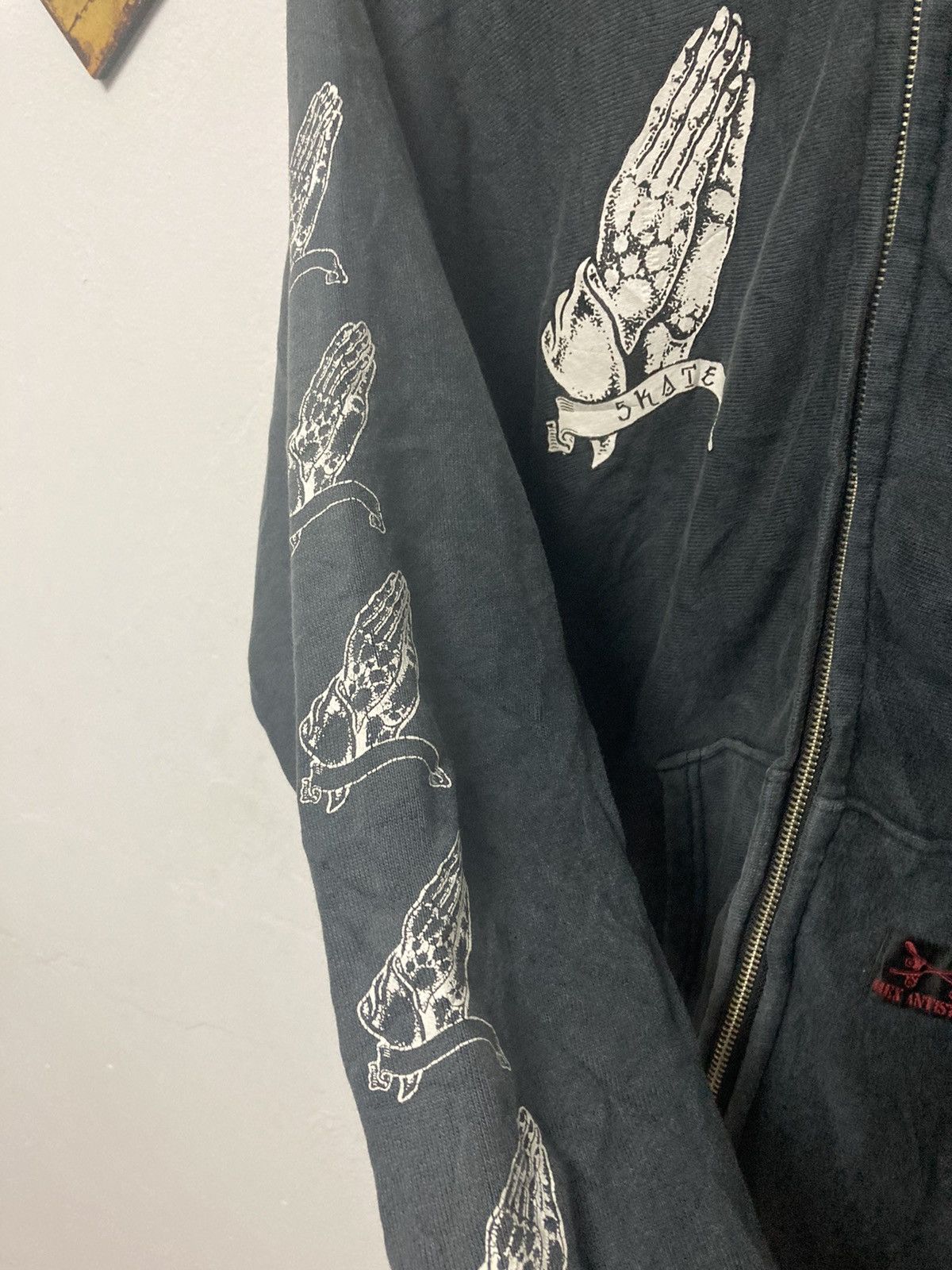 Japanese Brand Vintage Hex Antistyle Skateboard Hoodie Size US M / EU 48-50 / 2 - 9 Thumbnail