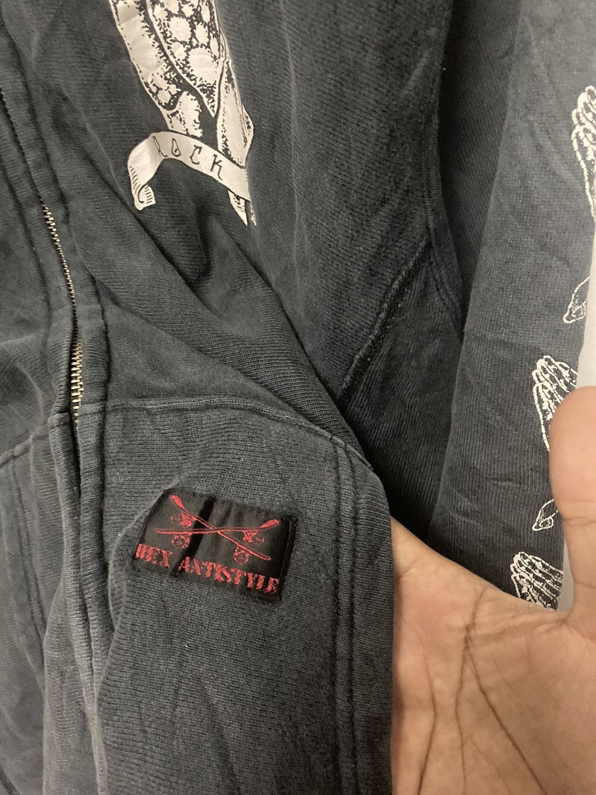 Japanese Brand Vintage Hex Antistyle Skateboard Hoodie Size US M / EU 48-50 / 2 - 8 Thumbnail