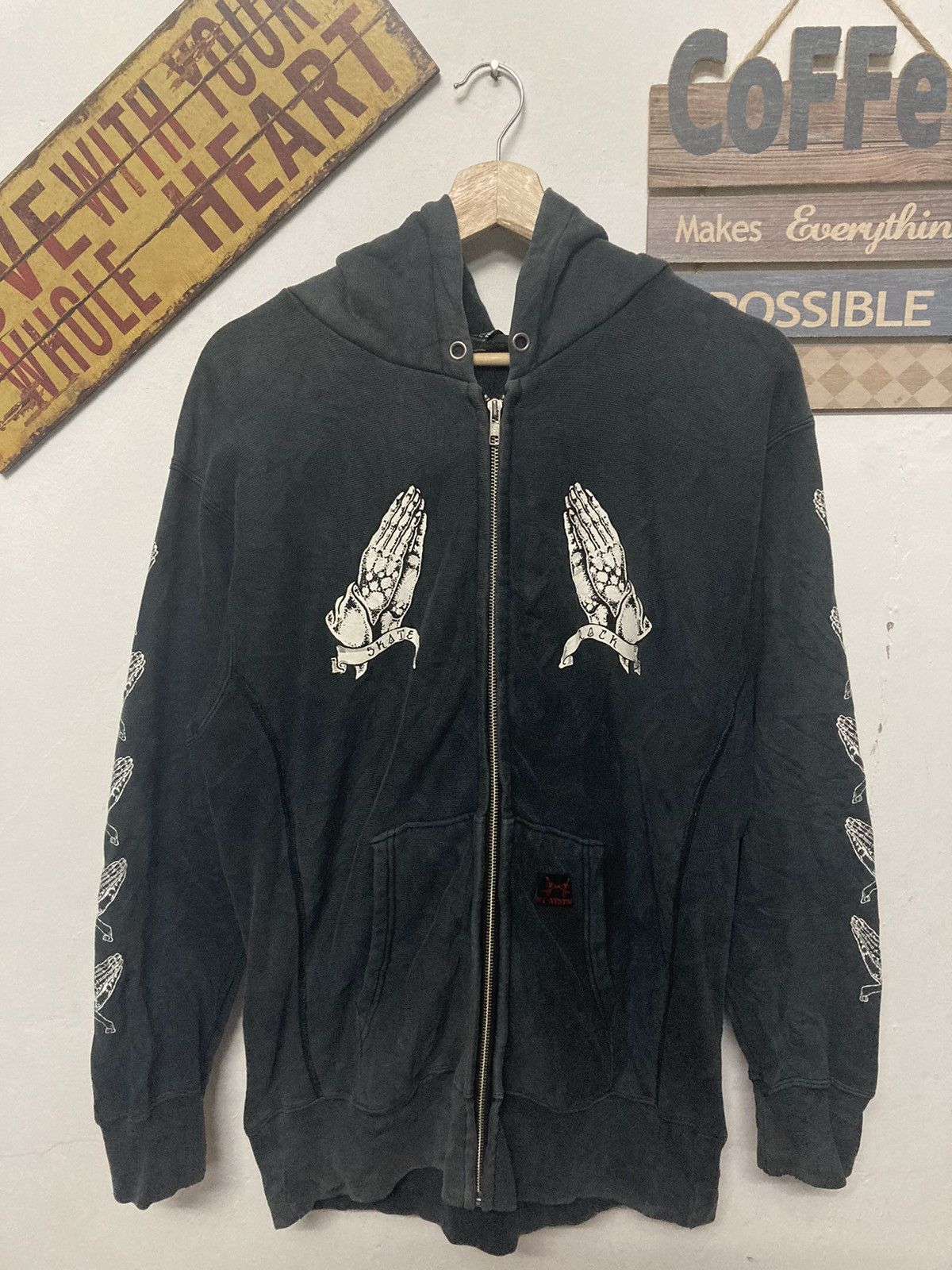 Japanese Brand Vintage Hex Antistyle Skateboard Hoodie Size US M / EU 48-50 / 2 - 2 Thumbnail