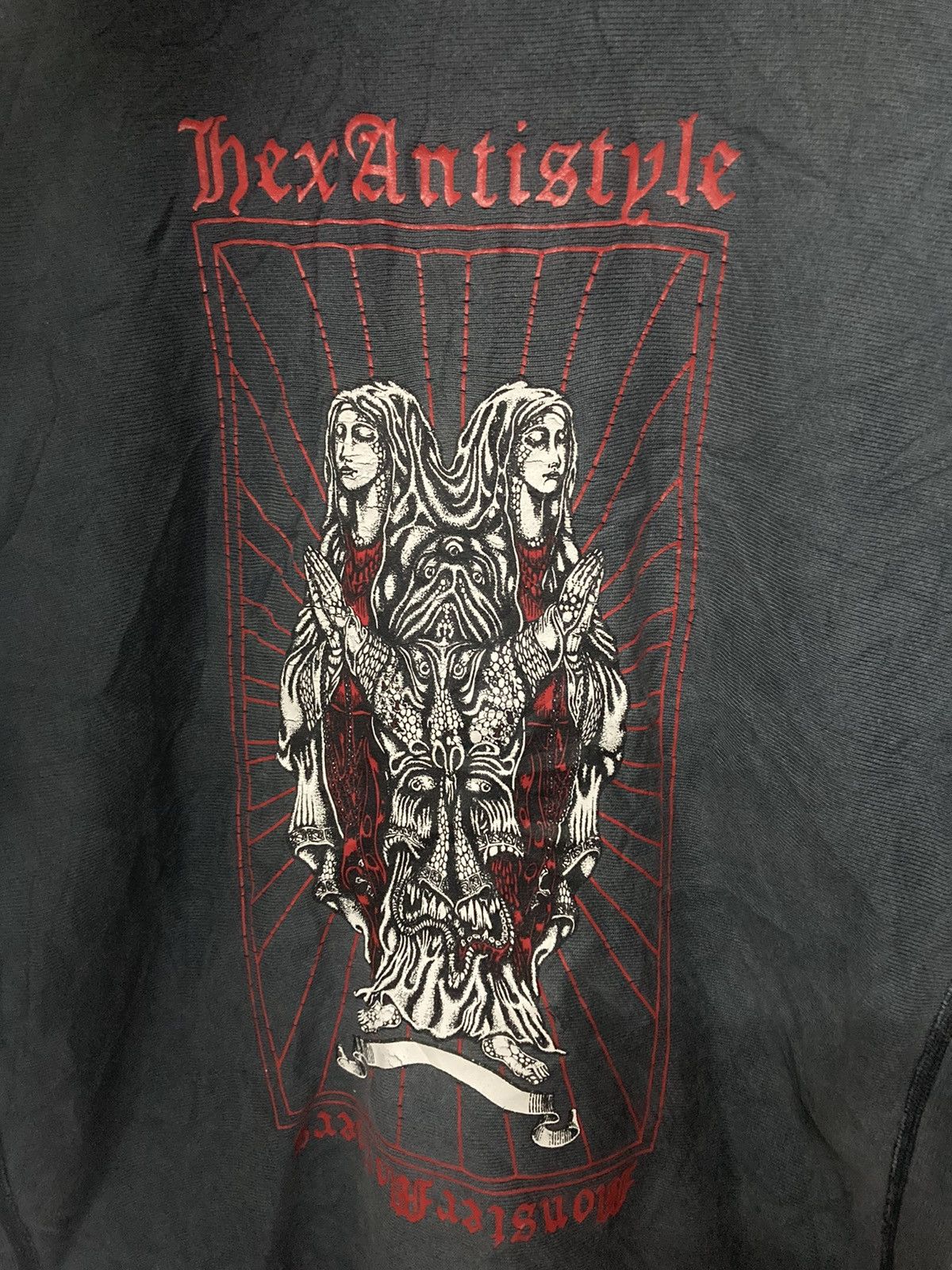 Japanese Brand Vintage Hex Antistyle Skateboard Hoodie Size US M / EU 48-50 / 2 - 6 Thumbnail