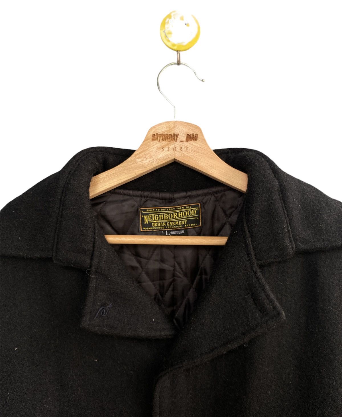 Japanese Brand Neighborhood Coat Black Colour Size US L / EU 52-54 / 3 - 8 Thumbnail
