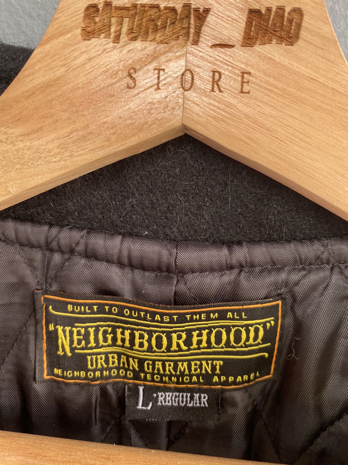 Japanese Brand Neighborhood Coat Black Colour Size US L / EU 52-54 / 3 - 9 Thumbnail