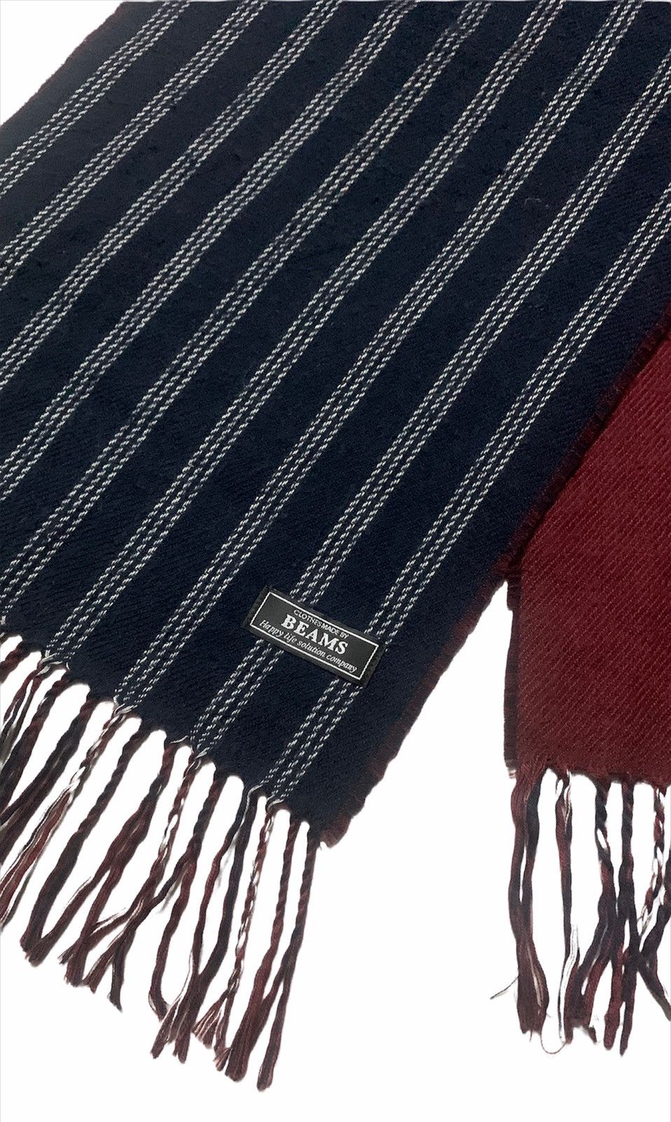 Beams Plus × Japanese Brand BEAMS JAPAN WOOL CASHMERE SCARF Size ONE SIZE - 2 Thumbnail