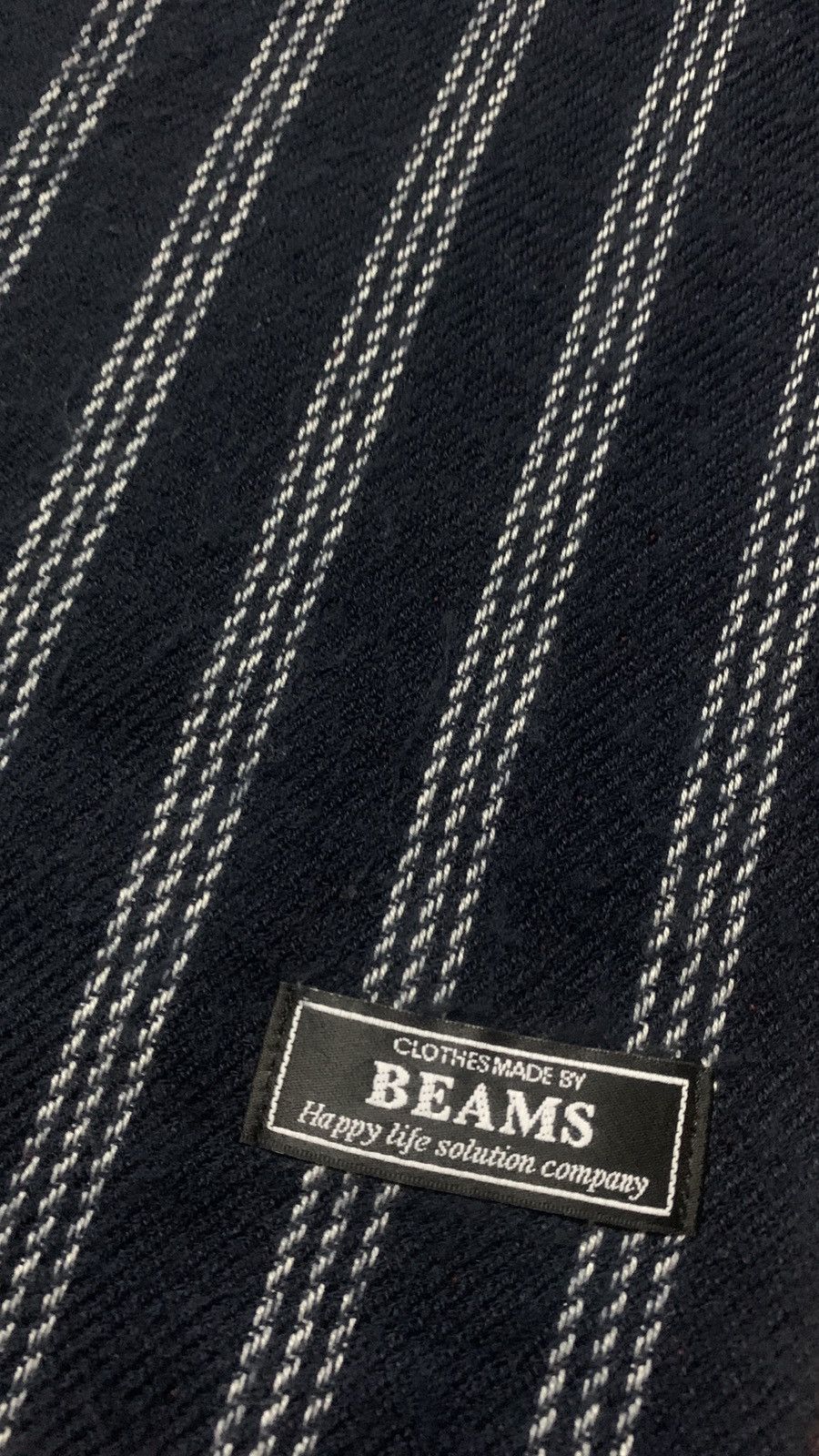 Beams Plus × Japanese Brand BEAMS JAPAN WOOL CASHMERE SCARF Size ONE SIZE - 3 Thumbnail