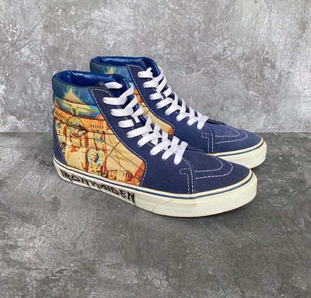 Vans Vans Sk8-Hi X Iron Maiden Powerslave 2008 | Grailed