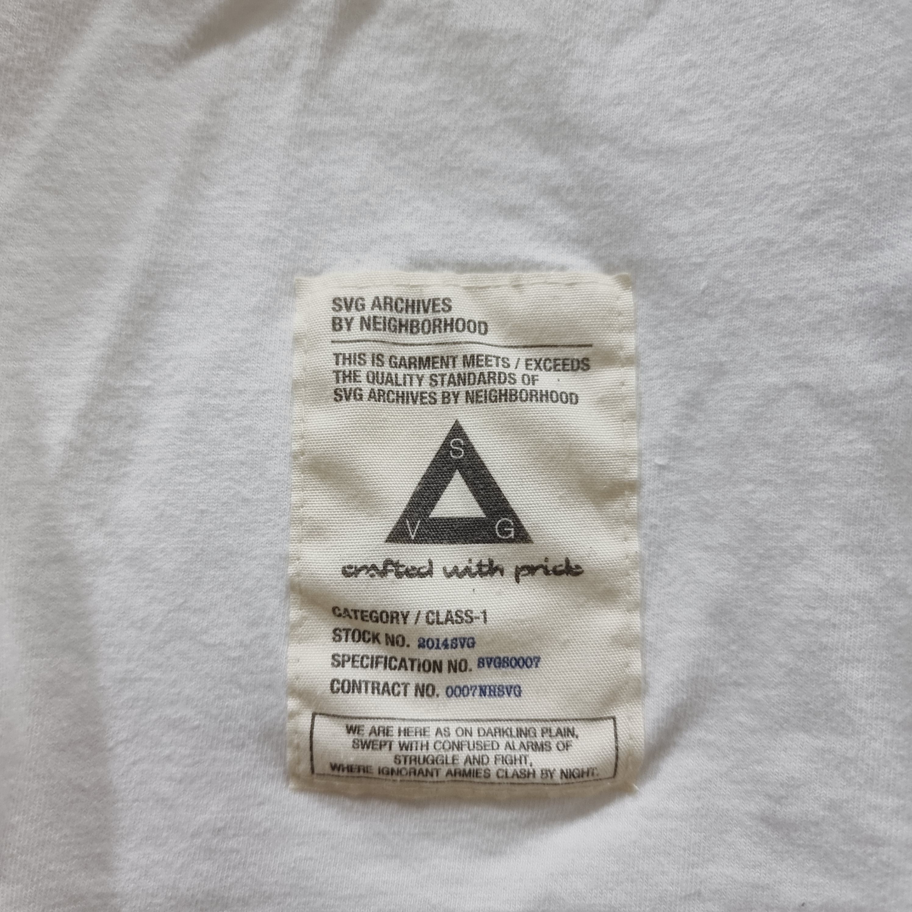 Infinite Archives × Neighborhood SVG vector image graphic X NEIGHBOURHOOD Size US M / EU 48-50 / 2 - 3 Thumbnail