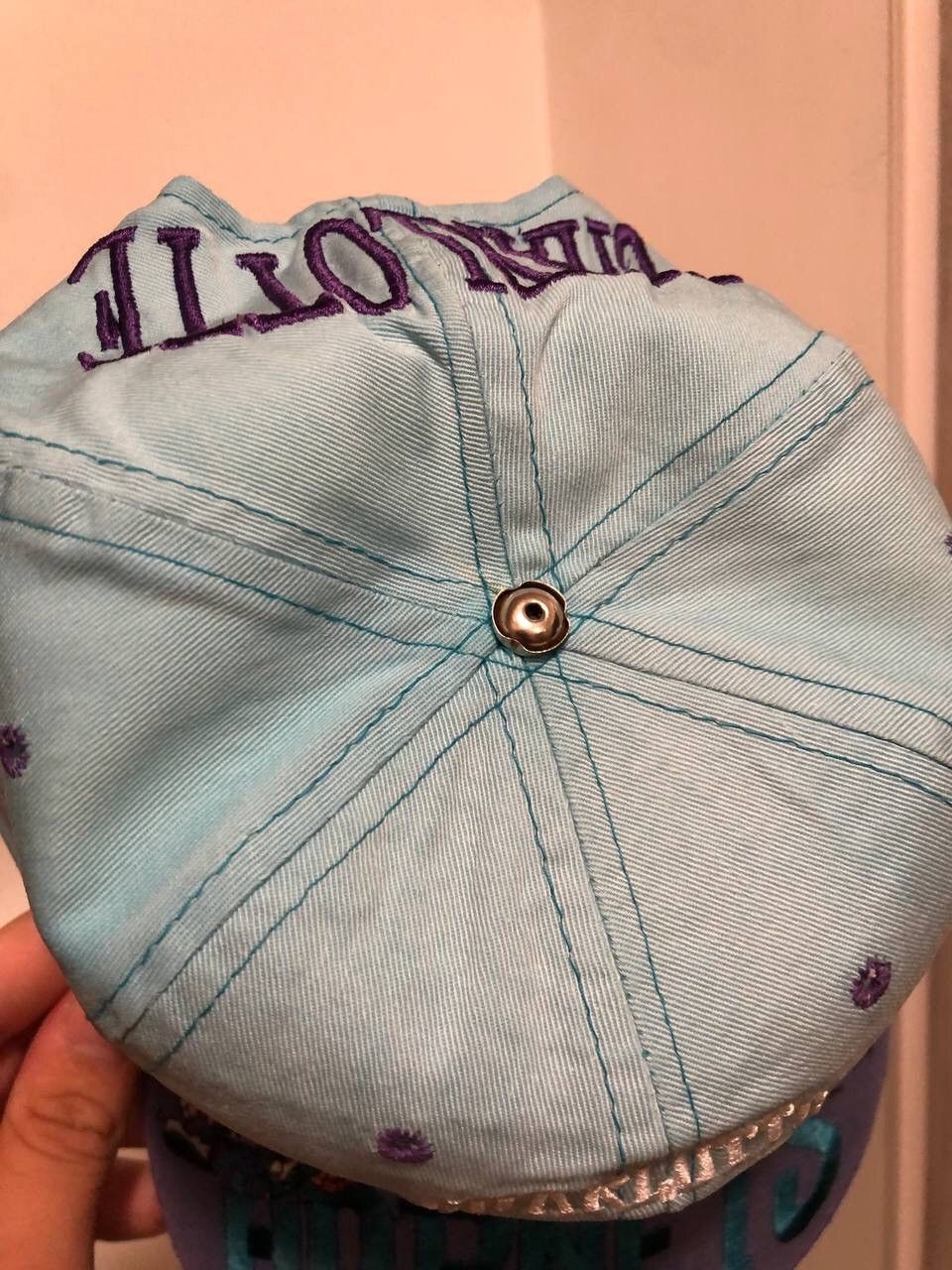 NBA × Starter × Vintage Charlotte Hornets vinatge cap embrioded 90s Size ONE SIZE - 4 Thumbnail