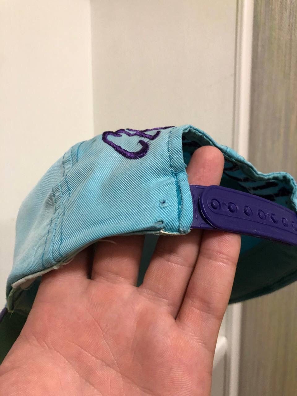 NBA × Starter × Vintage Charlotte Hornets vinatge cap embrioded 90s Size ONE SIZE - 6 Thumbnail