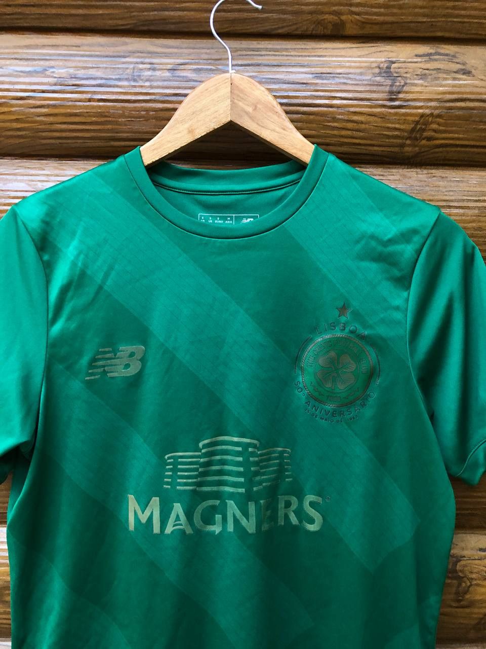 New Balance CELTIC 2017/2018 FOOTBALL SHIRT SOCCER JERSEY NEW BALANCE Size US S / EU 44-46 / 1 - 2 Thumbnail