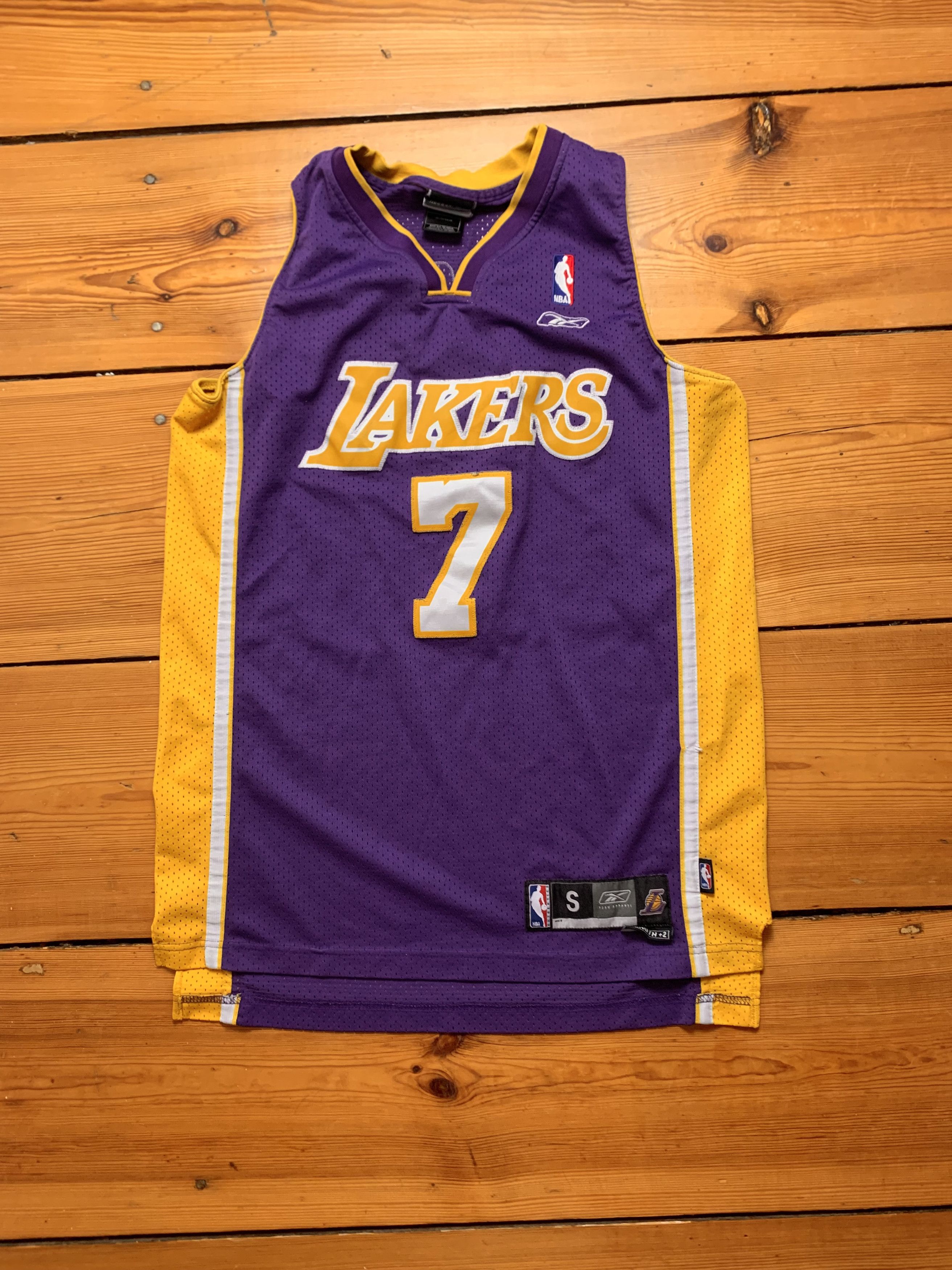 Vintage Reebok Lamar Odom Los Angeles high quality Lakers Jersey