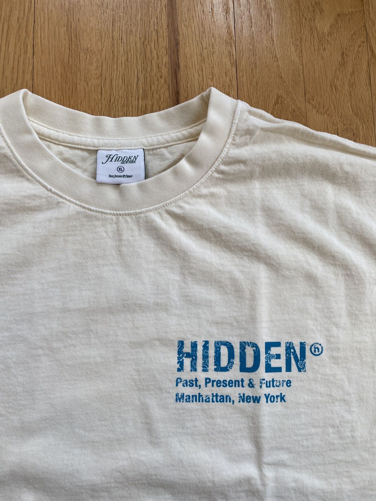 HIDDEN Blue Paisley - Neutral