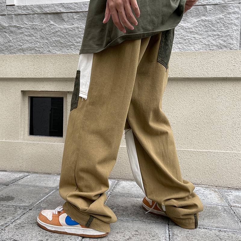 Japanese Brand fashion pants with patches Size US 32 / EU 48 - 2 Thumbnail