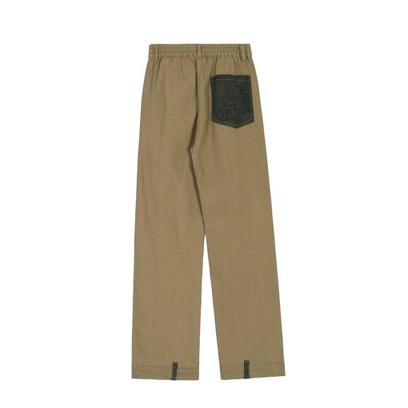 Japanese Brand fashion pants with patches Size US 32 / EU 48 - 4 Thumbnail