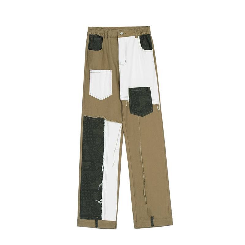 Japanese Brand fashion pants with patches Size US 32 / EU 48 - 3 Thumbnail