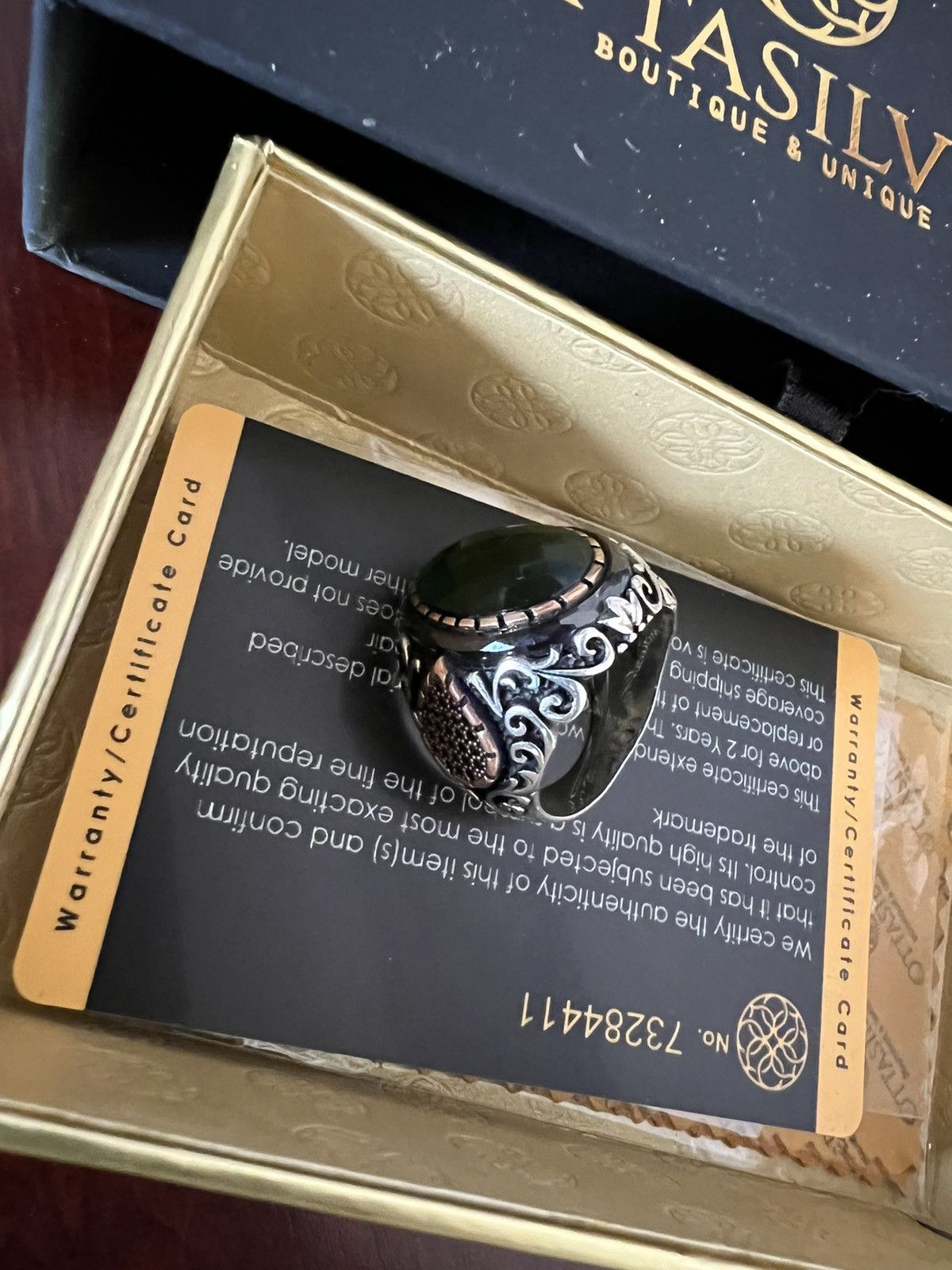 Other 925 Sterling silver ottasilver ring size 10 cz Size ONE SIZE - 15 Thumbnail