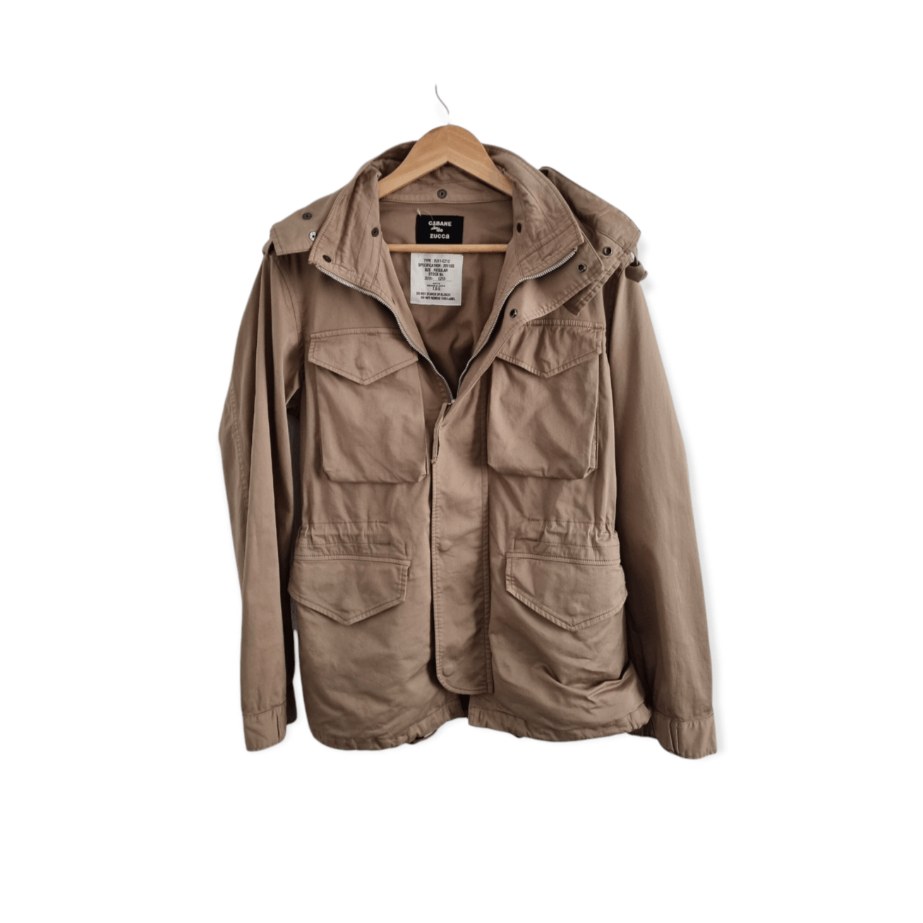 CABANE de ZUCCa ARCHIVE Cabane de Zucca M-65 Field Military jacket Utility Size US S / EU 44-46 / 1 - 6 Thumbnail