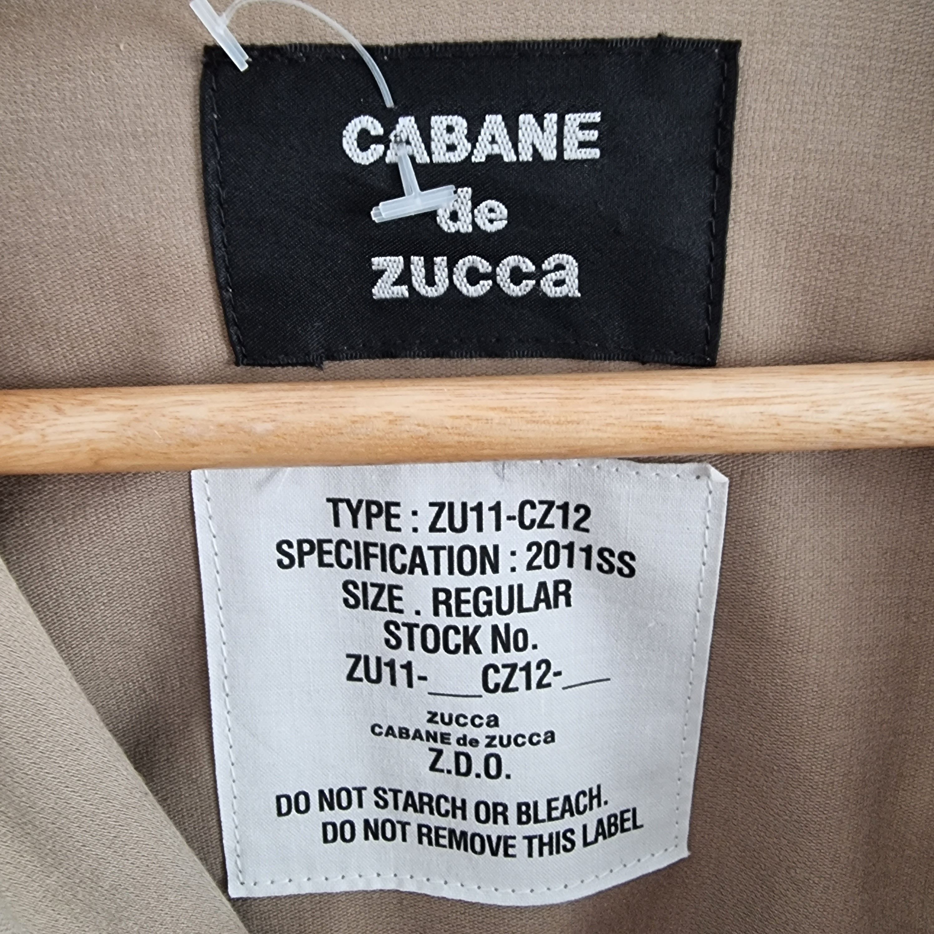 CABANE de ZUCCa ARCHIVE Cabane de Zucca M-65 Field Military jacket Utility Size US S / EU 44-46 / 1 - 11 Thumbnail