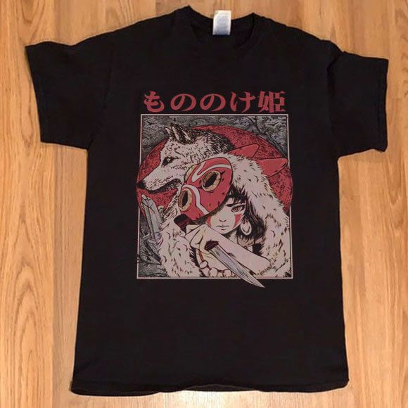 Spirited Away X Princess Mononoke Anime T Shirt