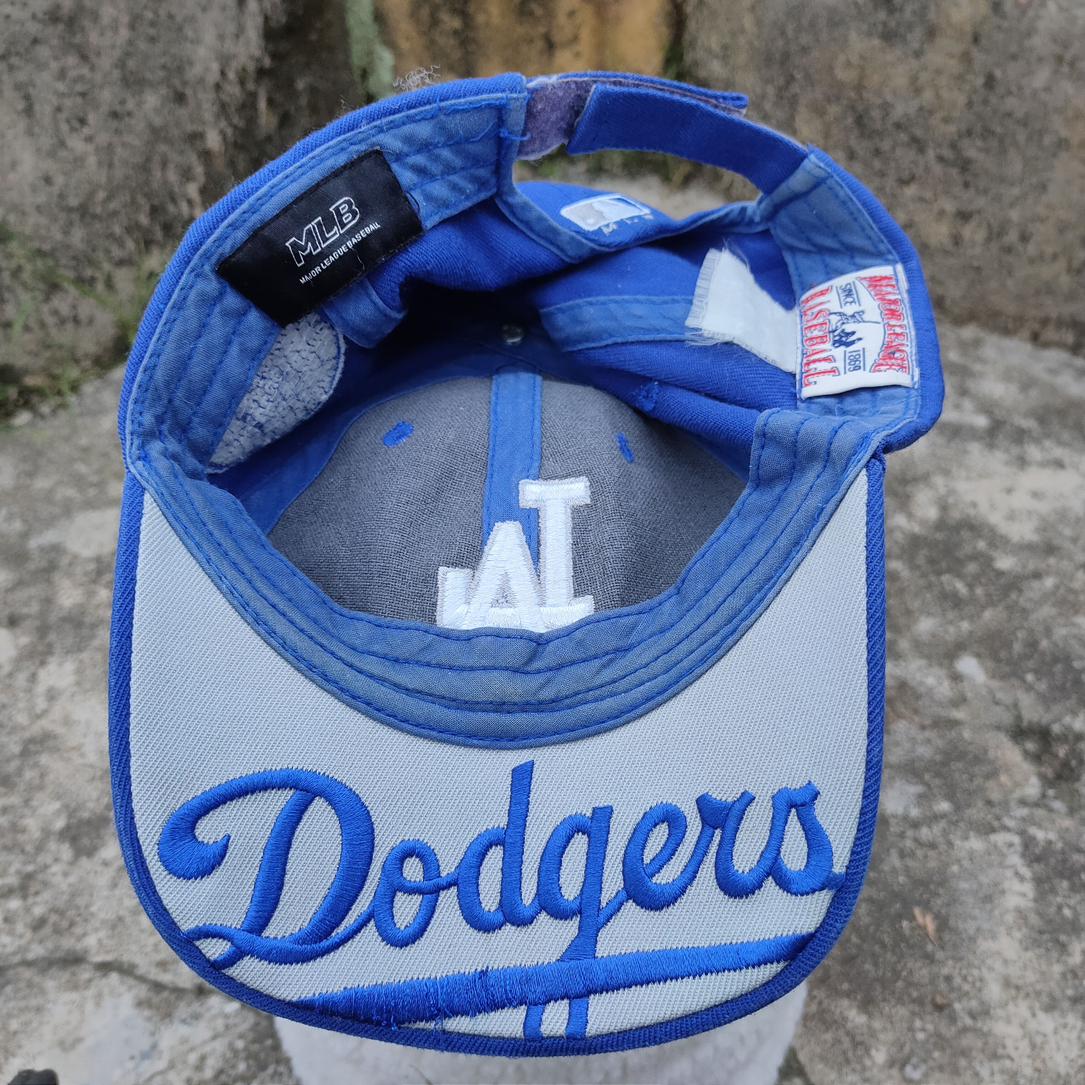 MLB LOS ANGELES LA DODGERS MLB Team Adjustable Cap Embroidery Size ONE SIZE - 5 Thumbnail