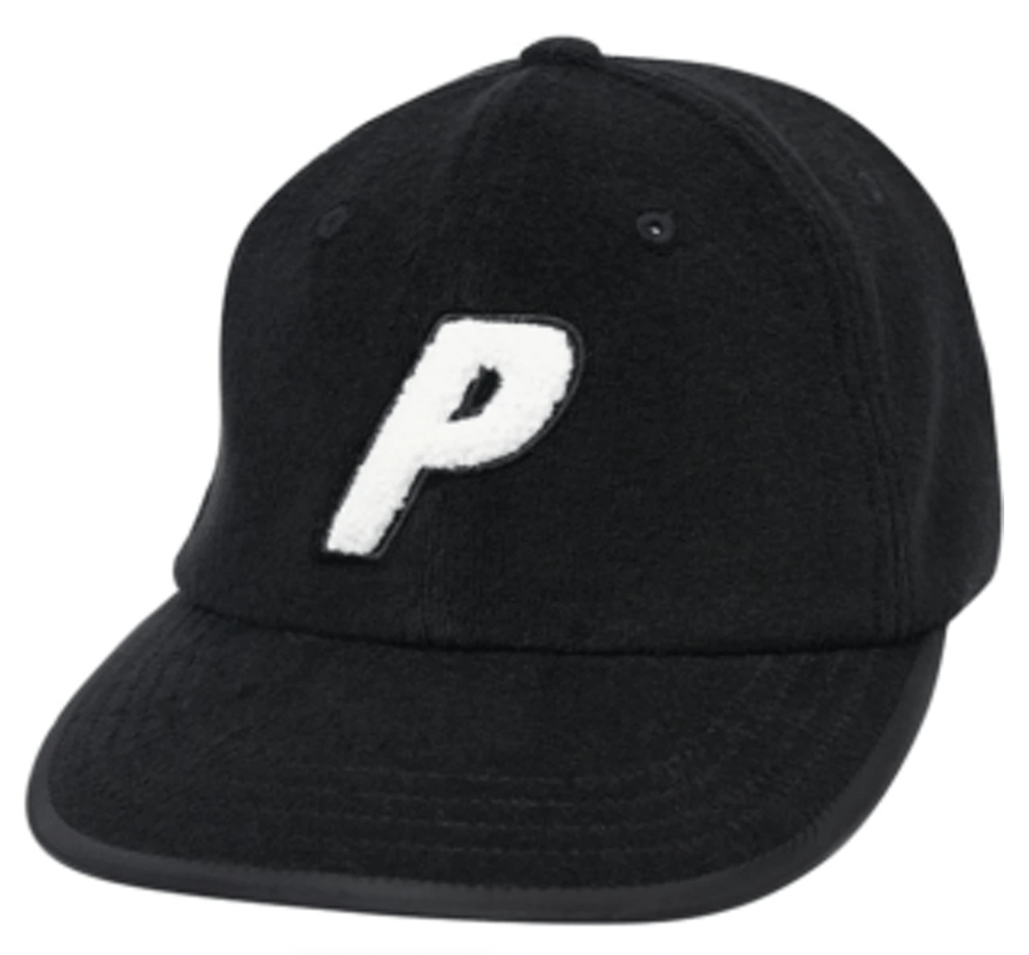 NWT Palace Towelling 6-Panel - Black