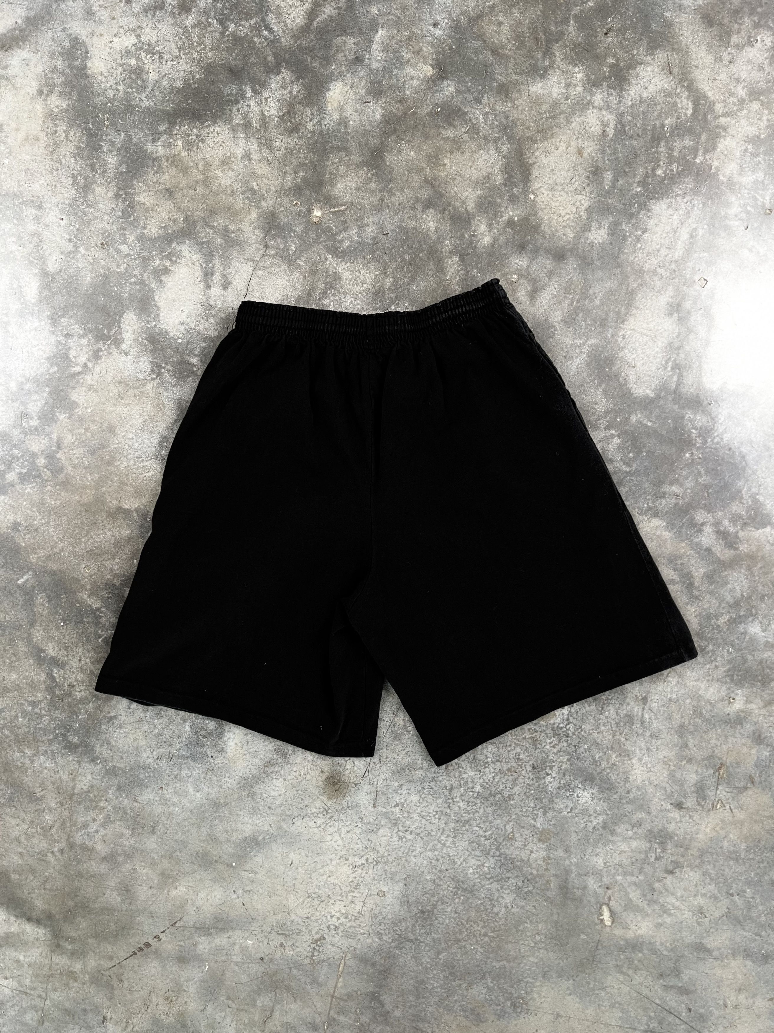Gnarcotic Gnarcotic Black Champion Flame Logo Shorts Black Medium Size US 32 / EU 48 - 3 Thumbnail