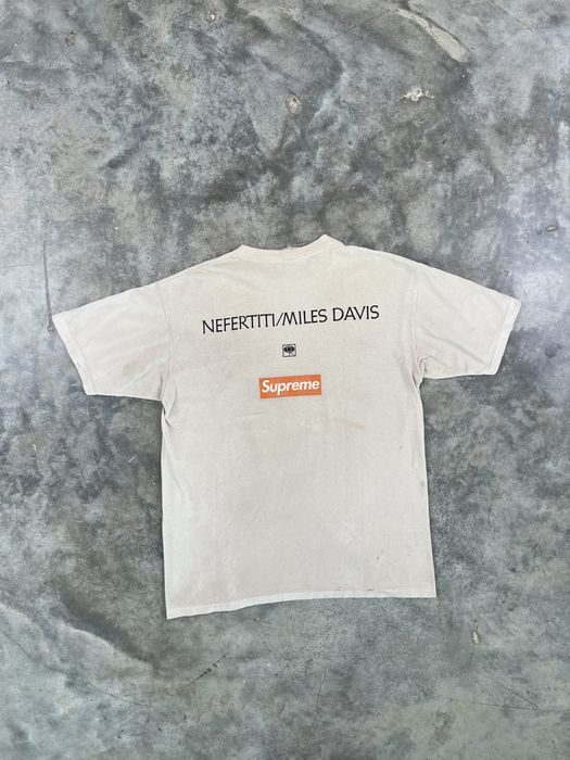 Supreme Supreme Nefertiti / Miles Davis Box Logo Tee | Grailed