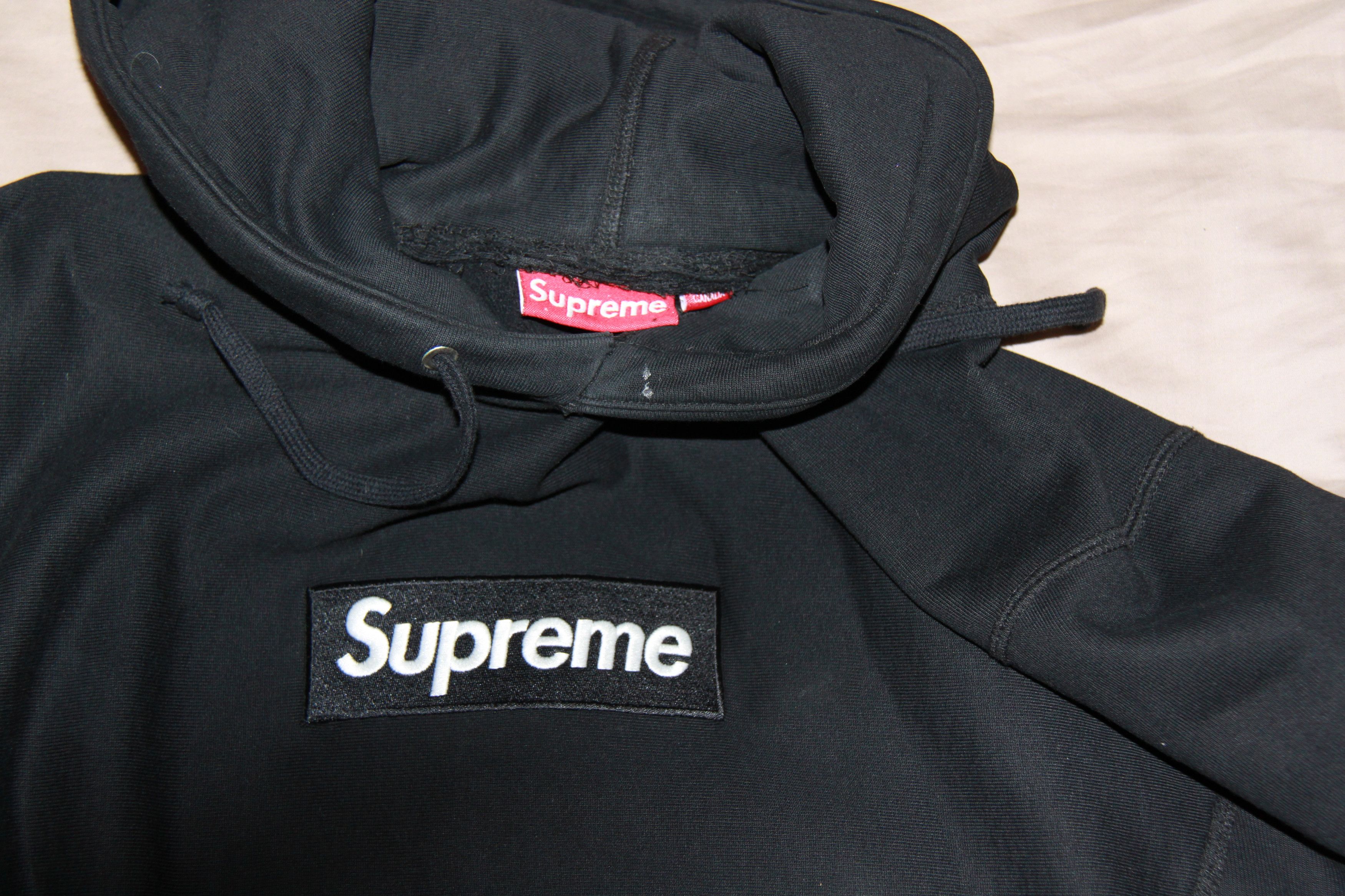 Supreme '10 Black Box Logo Hoodie Size US M / EU 48-50 / 2 - 5 Thumbnail