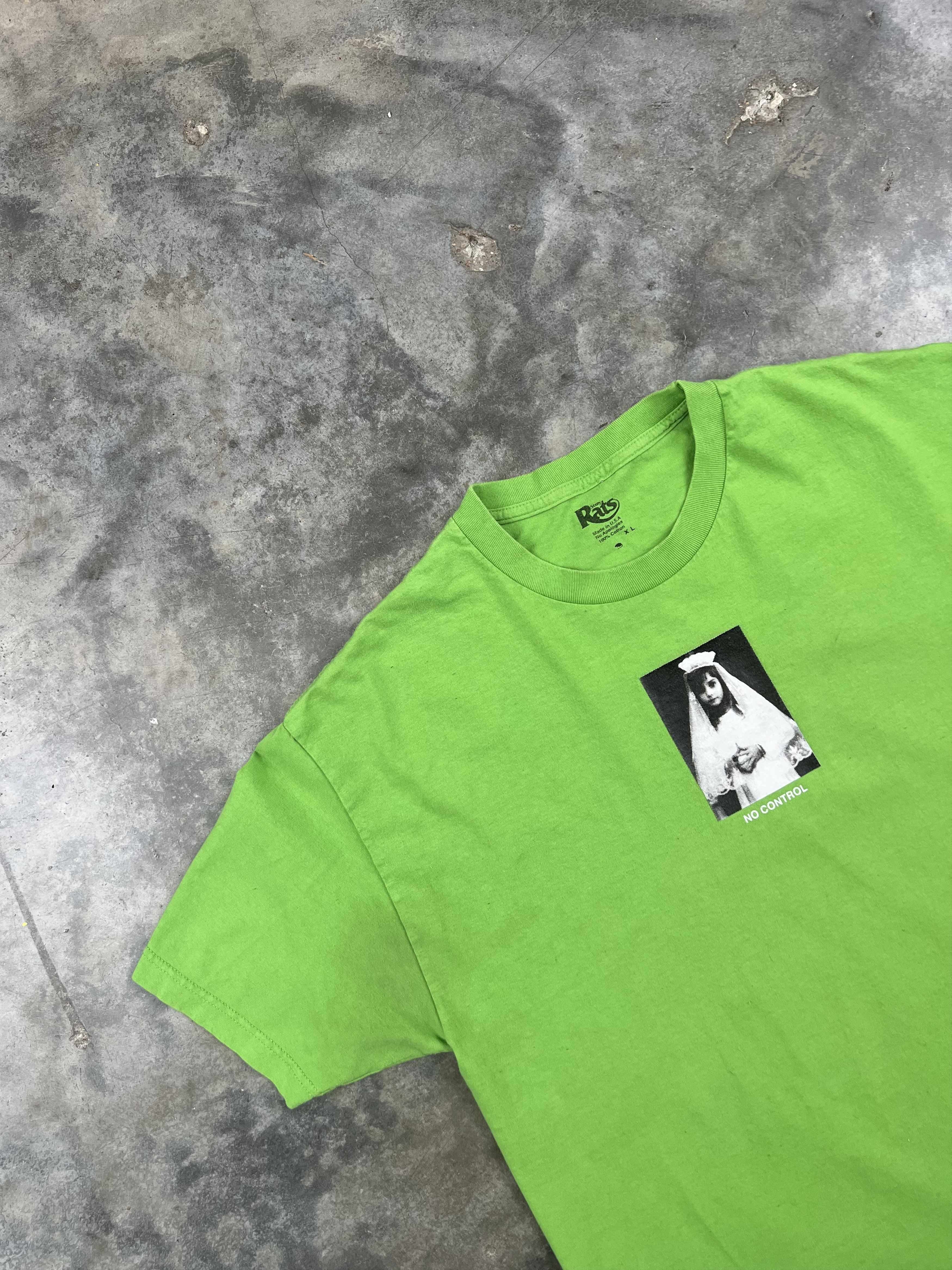 Stray Rats Stray Rats No Control Nun Green Tee XL Size US XL / EU 56 / 4 - 2 Thumbnail