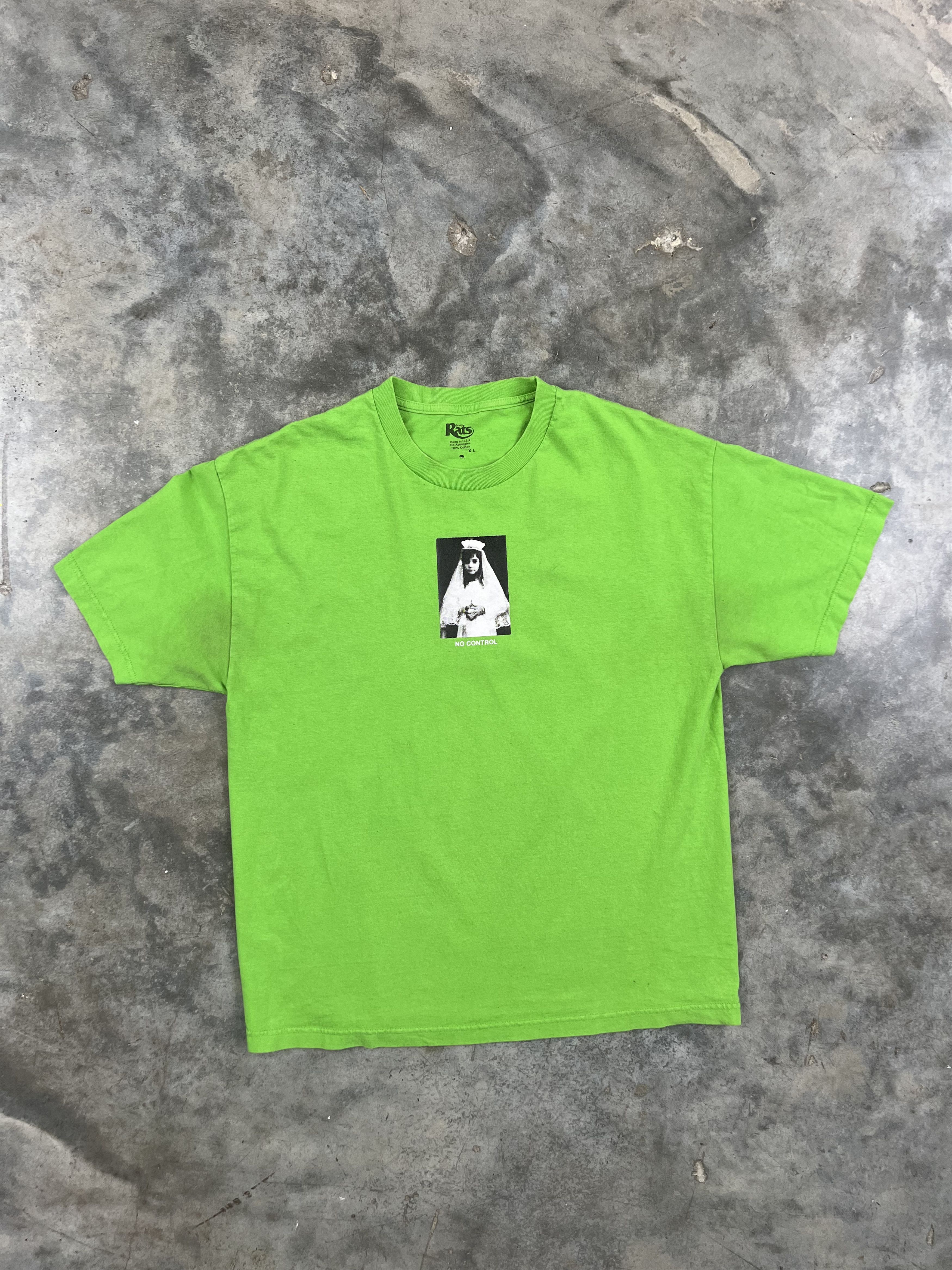 Stray Rats Stray Rats No Control Nun Green Tee XL Size US XL / EU 56 / 4 - 1 Thumbnail