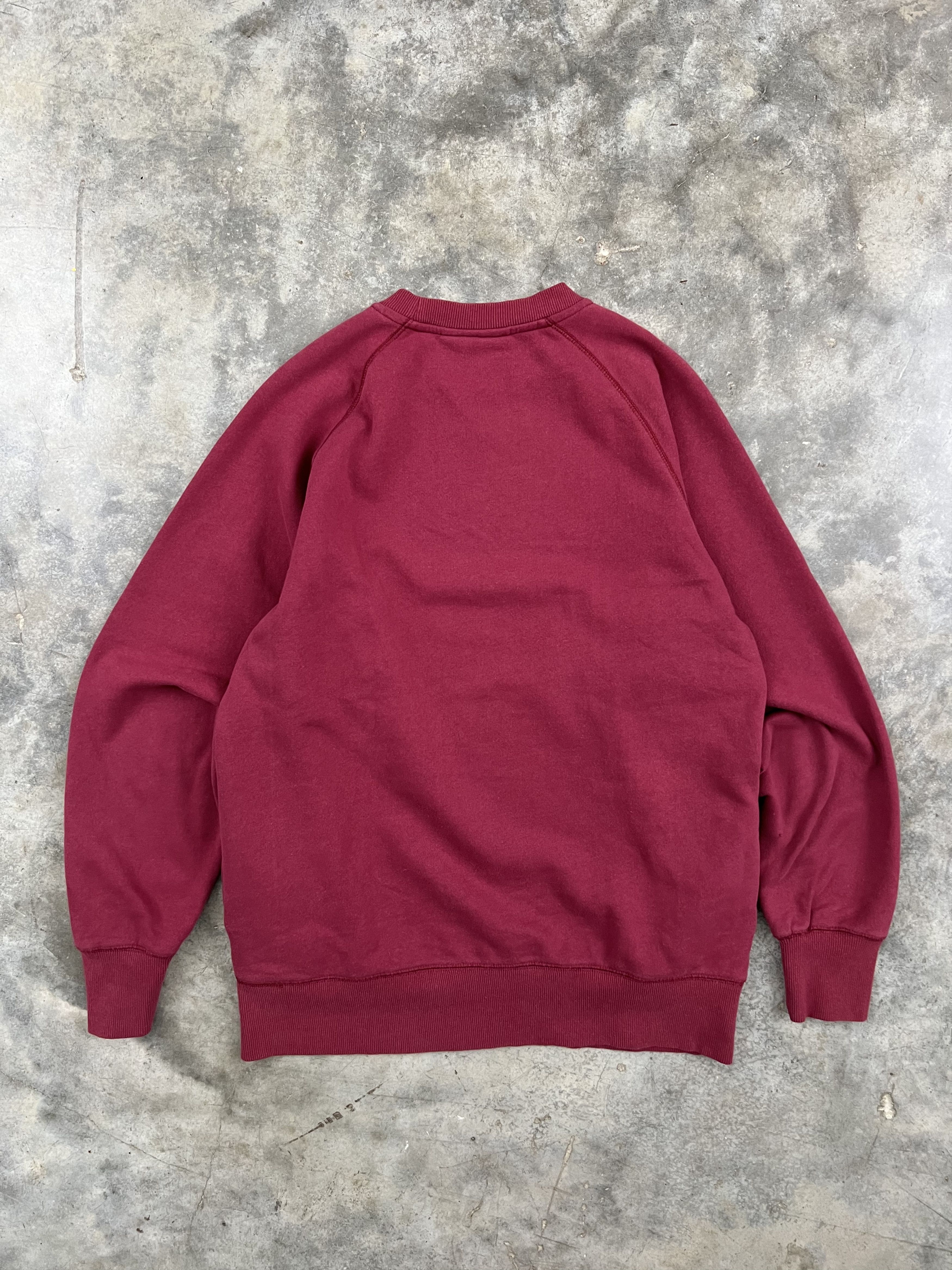 The Hundreds The Hundreds Sailor Bomb Boy Sweatshirt Burgundy Large Size US L / EU 52-54 / 3 - 3 Thumbnail