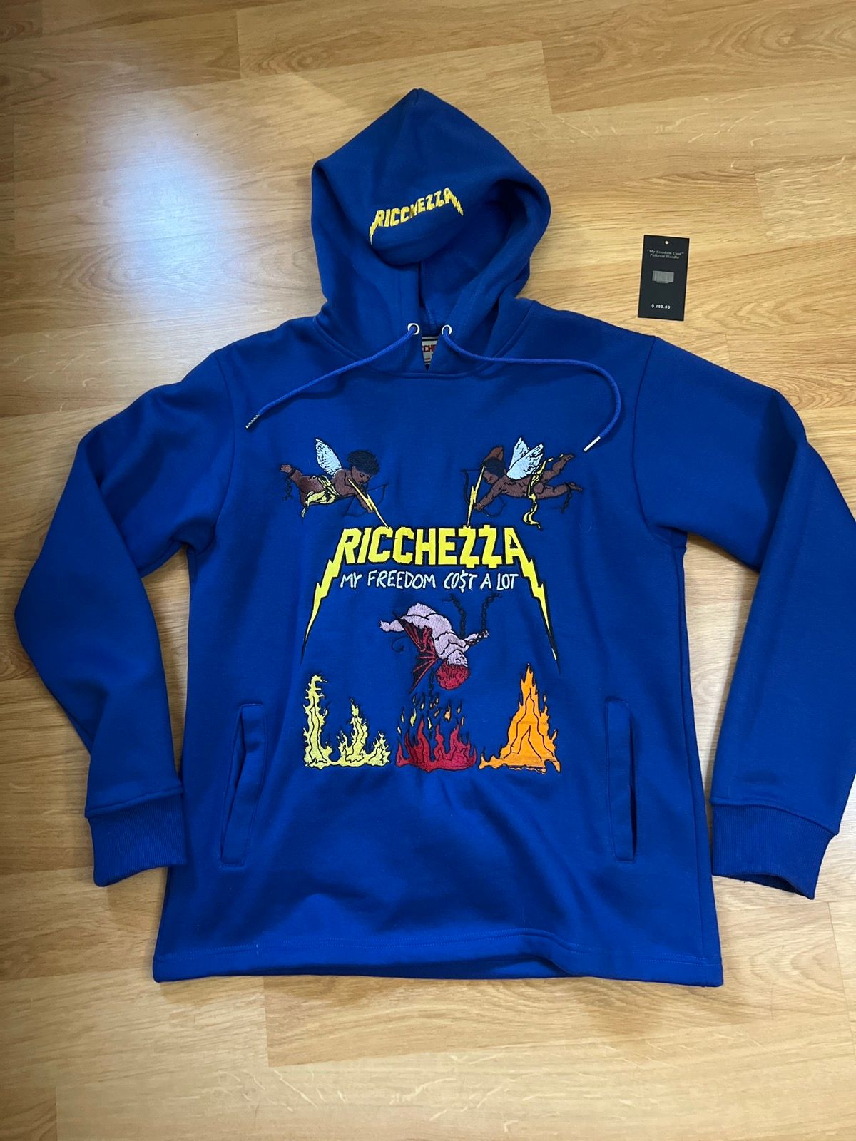 Rare Ricchezza Forever “My Freedom Cost A Lot” hoodie Size US L / EU 52-54 / 3 - 1 Preview