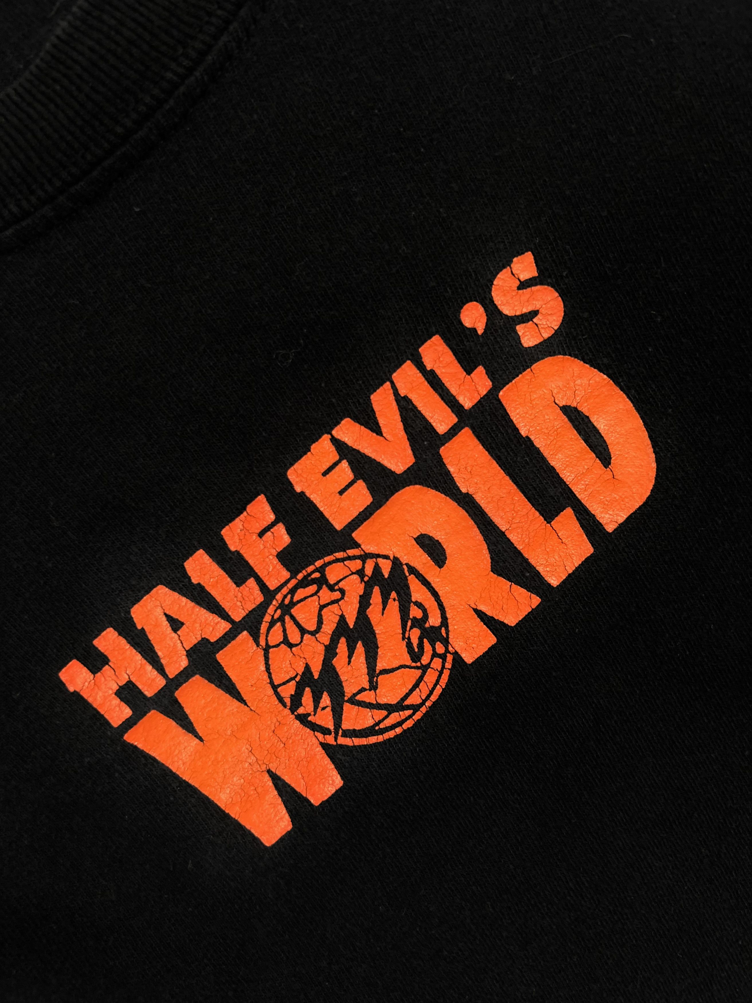 Half Evil Half Evil Wayne’s World Logo Tee Black Long Sleeve Medium Size US M / EU 48-50 / 2 - 2 Thumbnail