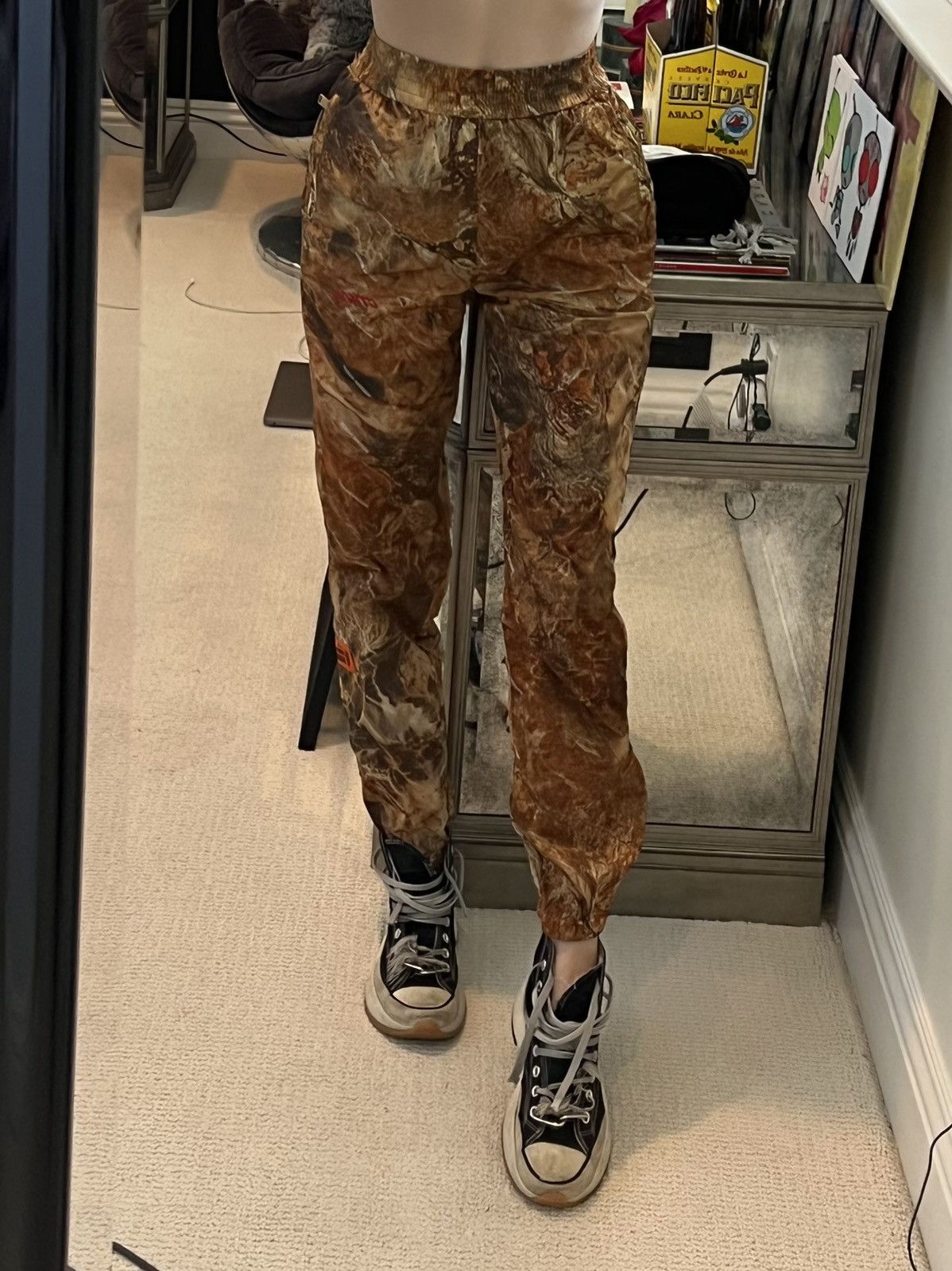 Heron Preston Nylon Camo Pants