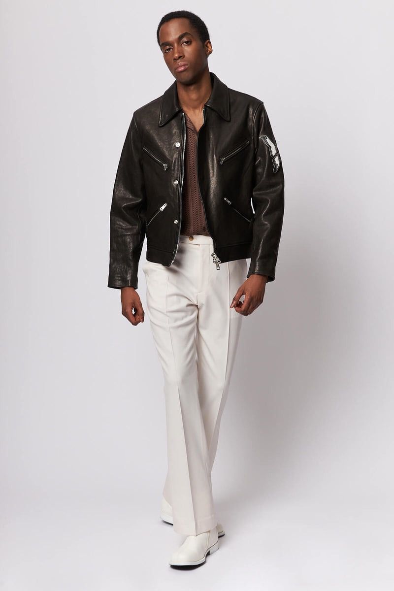 Our Legacy Our Legacy Demon Leather Jacket 50 | Grailed