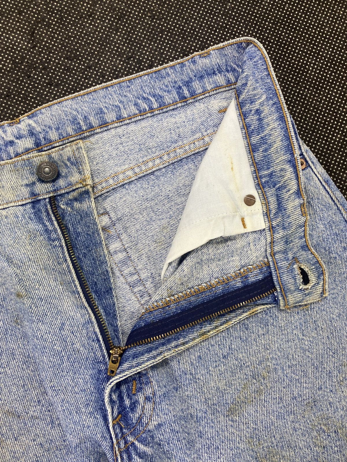 Levi's VINTAGE LEVIS 550 STONE WASH JEANS-J474 Size US 34 / EU 50 - 5 Thumbnail