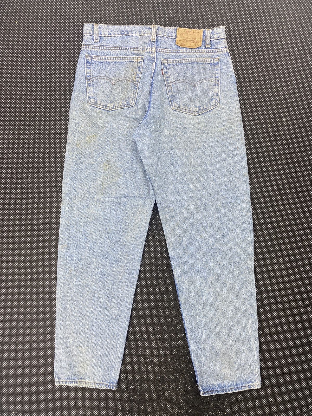 Levi's VINTAGE LEVIS 550 STONE WASH JEANS-J474 Size US 34 / EU 50 - 3 Thumbnail
