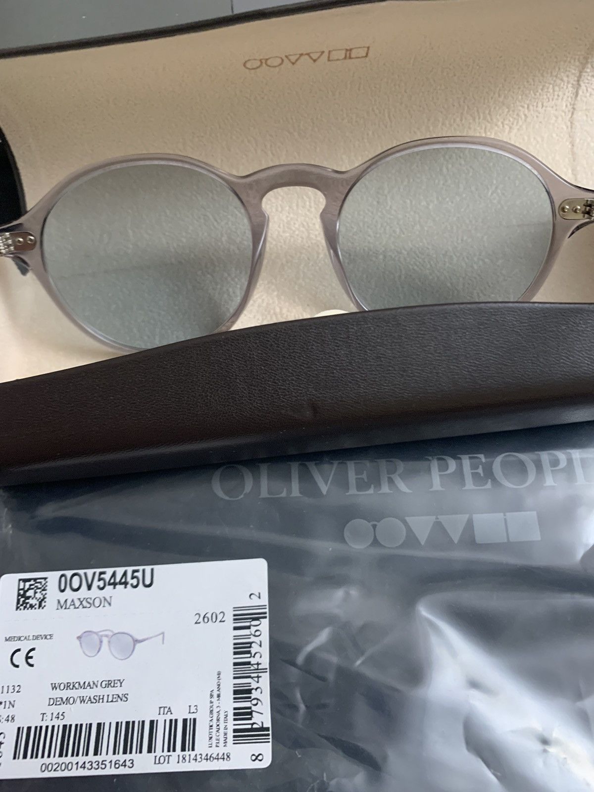 Oliver Peoples MAXSON Eyeglasses Size ONE SIZE - 7 Thumbnail