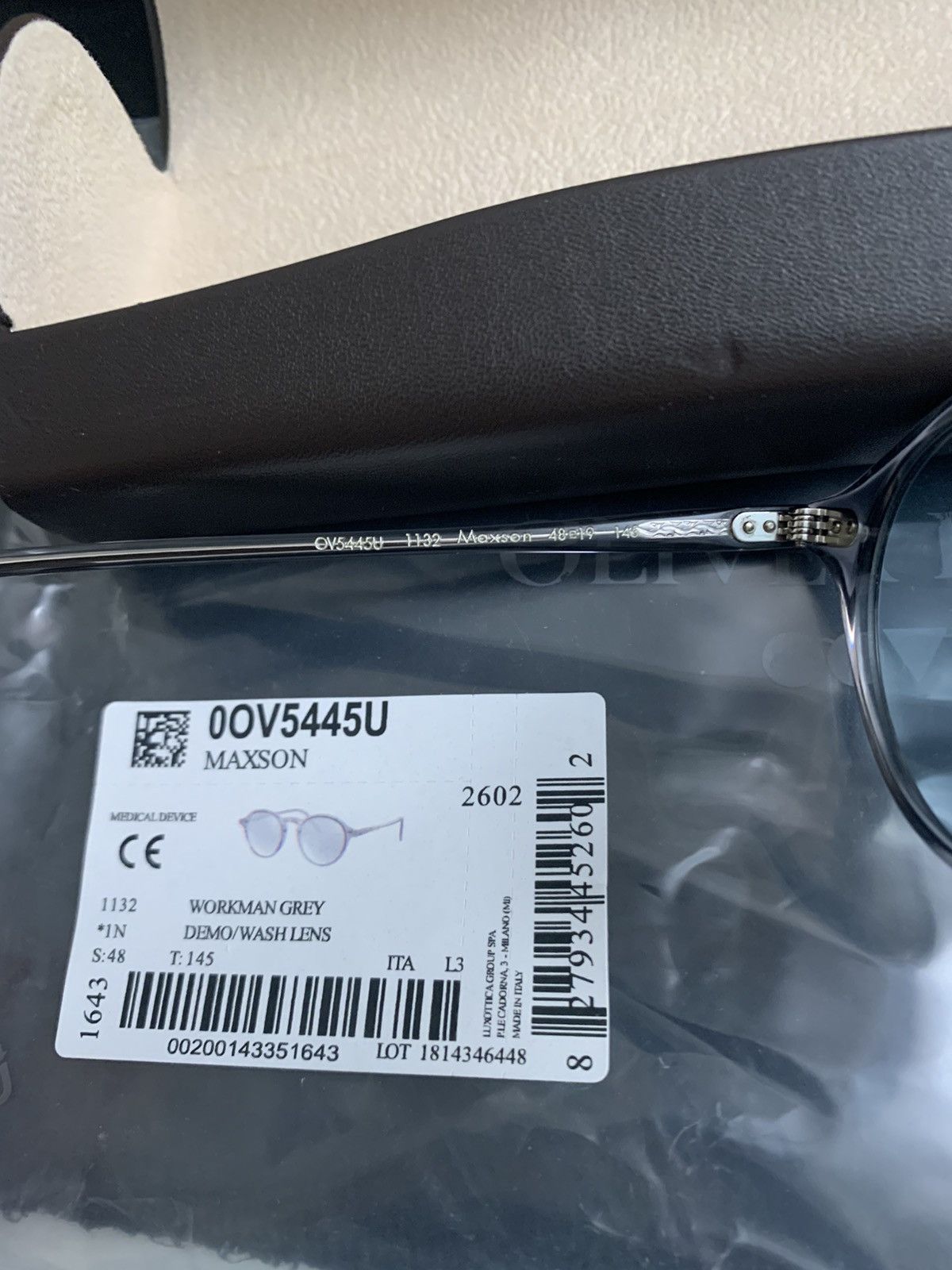 Oliver Peoples MAXSON Eyeglasses Size ONE SIZE - 10 Thumbnail
