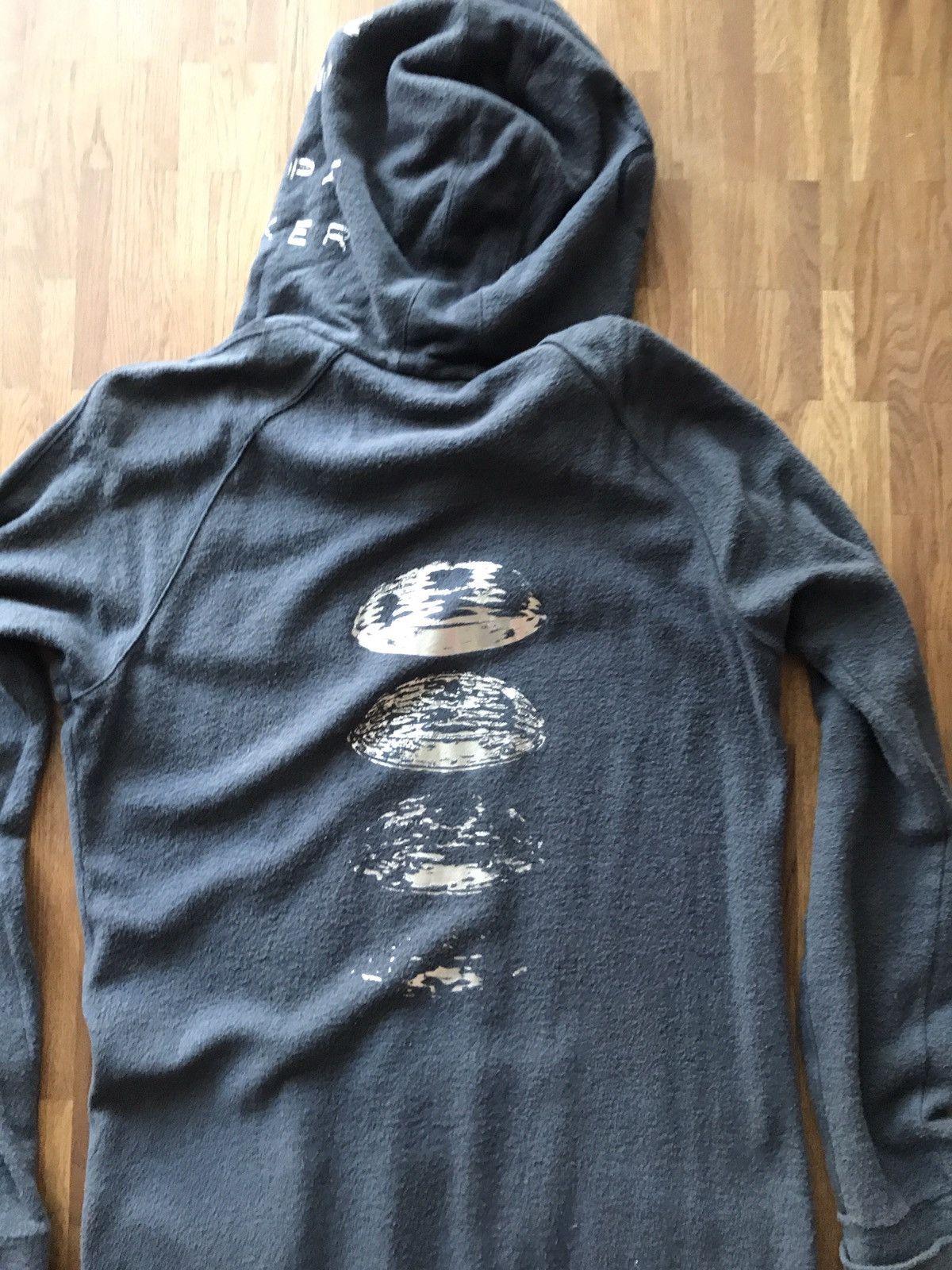 Le Grande Bleu (L.G.B.) Hooded Long Cotton Coat Size US M / EU 48-50 / 2 - 4 Thumbnail