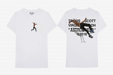 Travis Scott: ASTROWORLD VIRGIL ABLOH BY A THREAD Tee