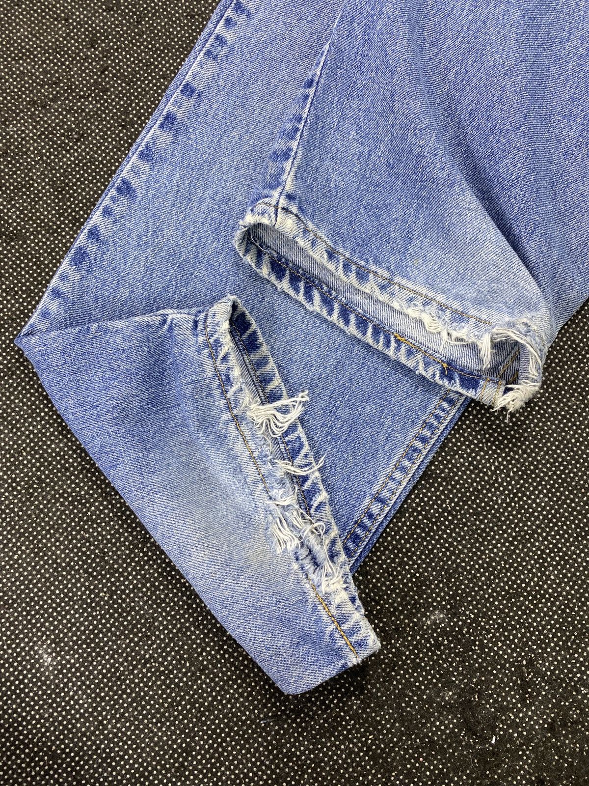 Levi's VINTAGE LEVIS 550 BLUE WASH JEANS-J476 Size US 39 - 10 Thumbnail