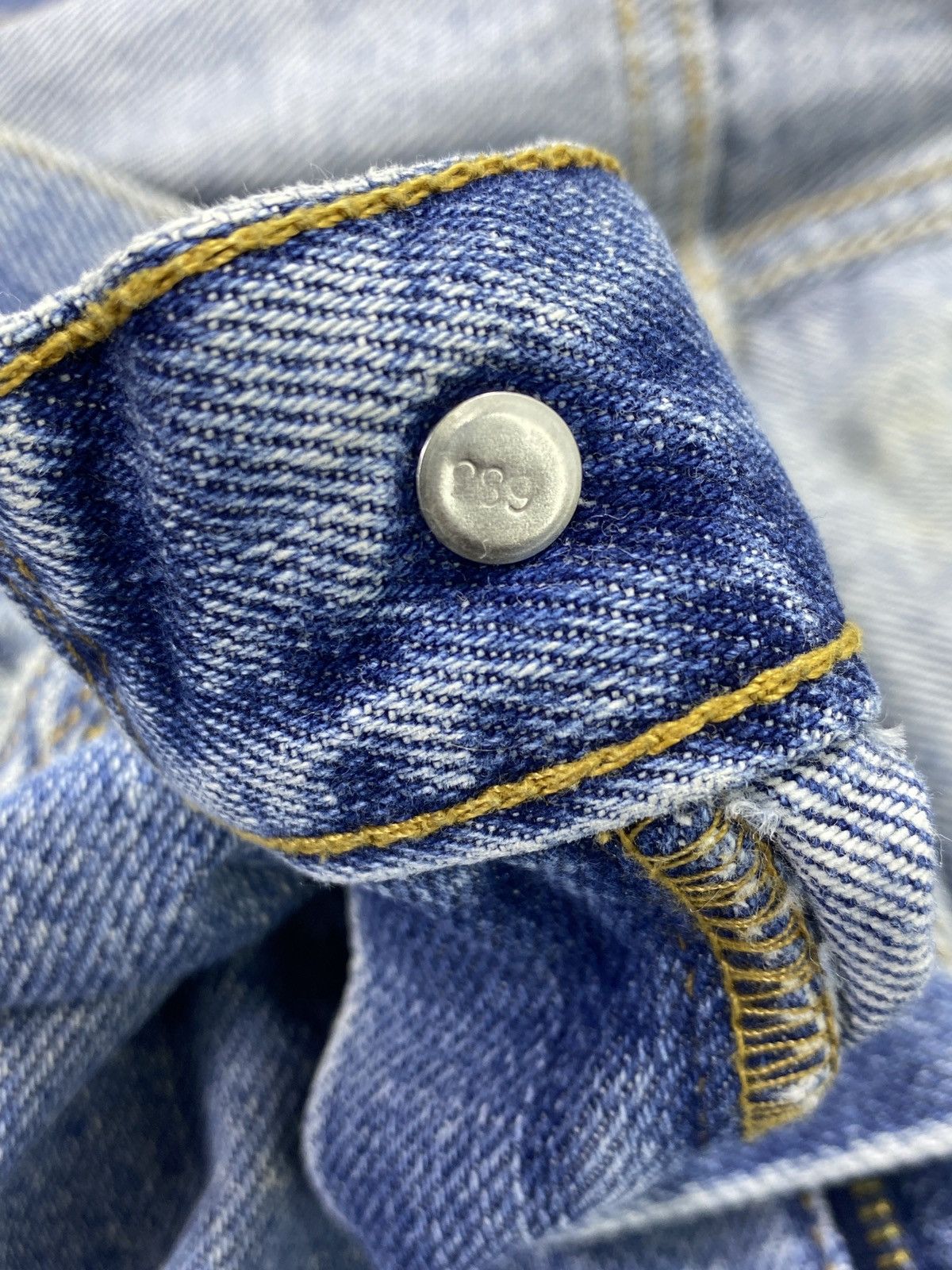 Levi's VINTAGE LEVIS 550 BLUE WASH JEANS-J476 Size US 39 - 6 Thumbnail