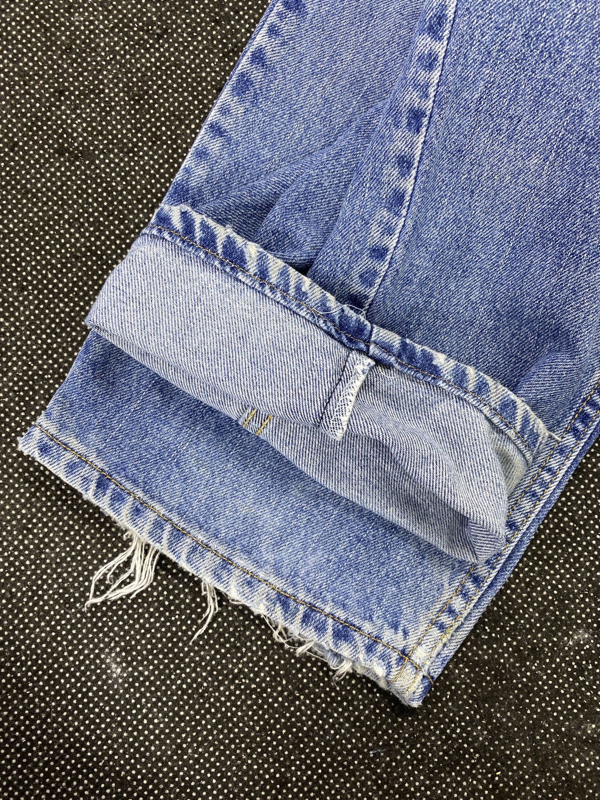 Levi's VINTAGE LEVIS 550 BLUE WASH JEANS-J476 Size US 39 - 9 Thumbnail