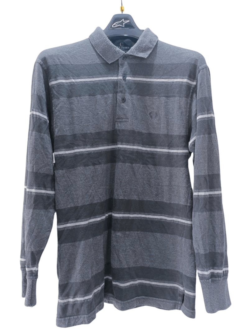 Fred Perry Fred Perry long sleeve rugby style polo shirt Size US S / EU 44-46 / 1 - 1 Thumbnail
