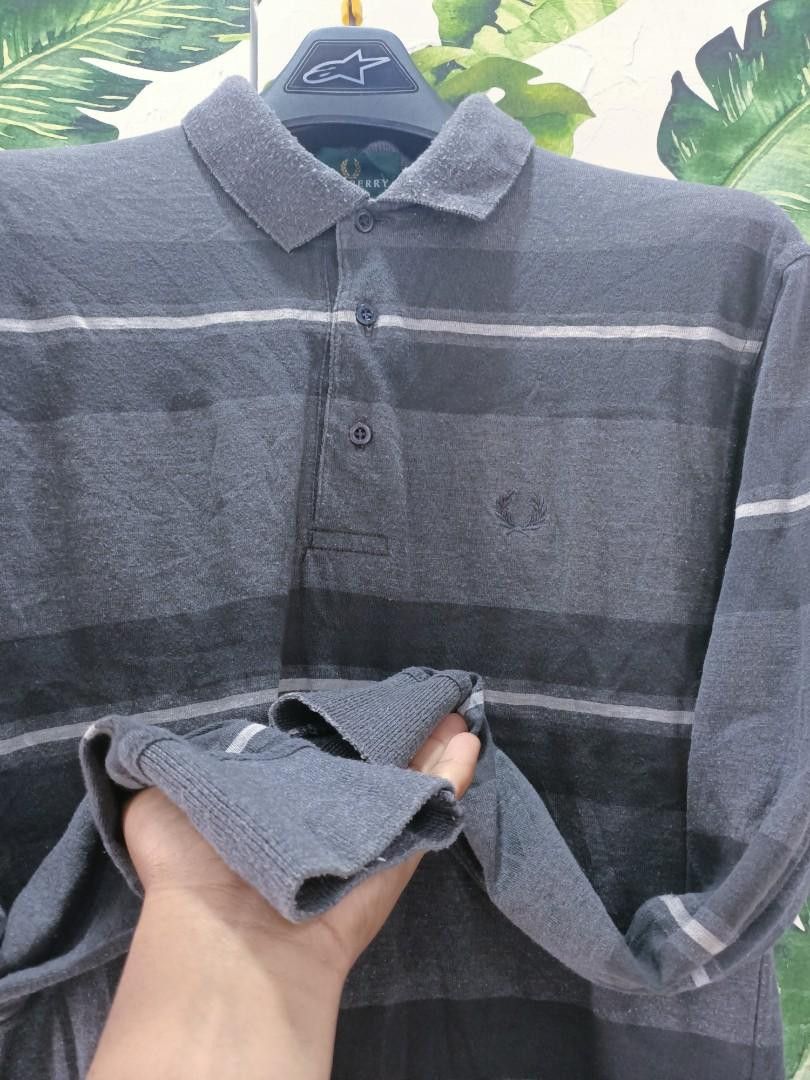 Fred Perry Fred Perry long sleeve rugby style polo shirt Size US S / EU 44-46 / 1 - 6 Thumbnail
