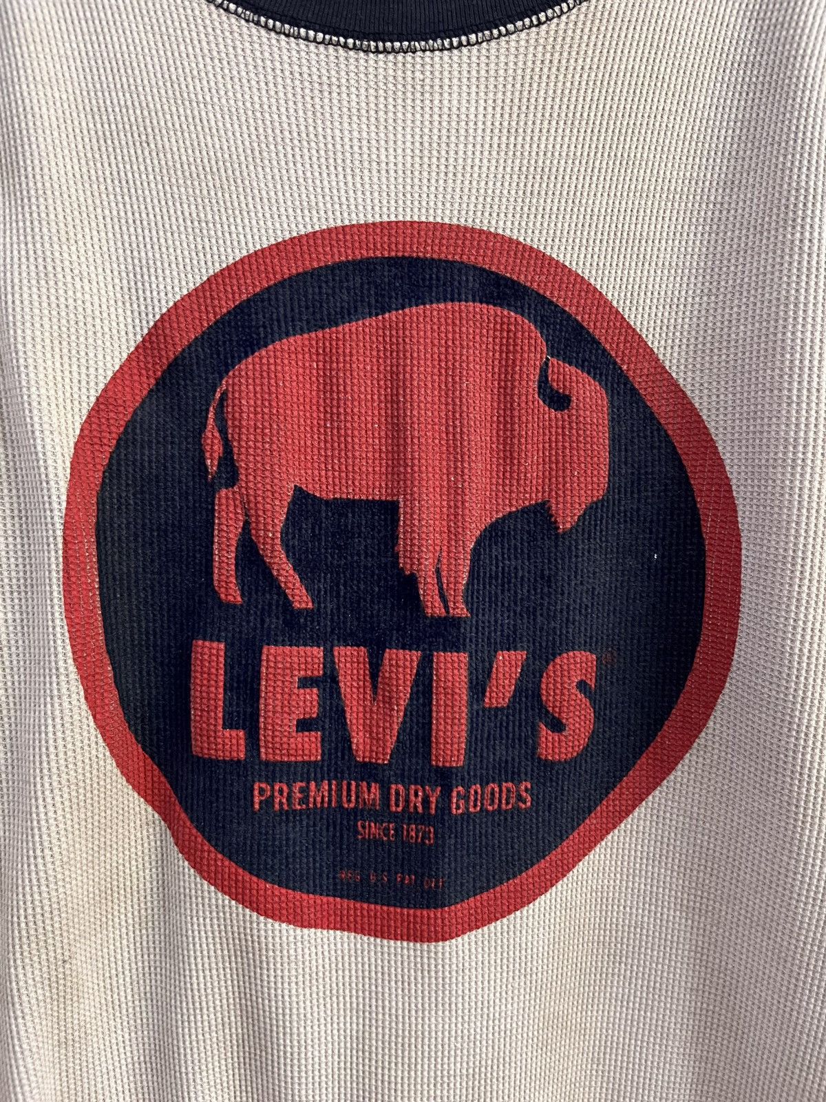 Levi's bull levis reg pat distress #C1 Size US L / EU 52-54 / 3 - 3 Thumbnail
