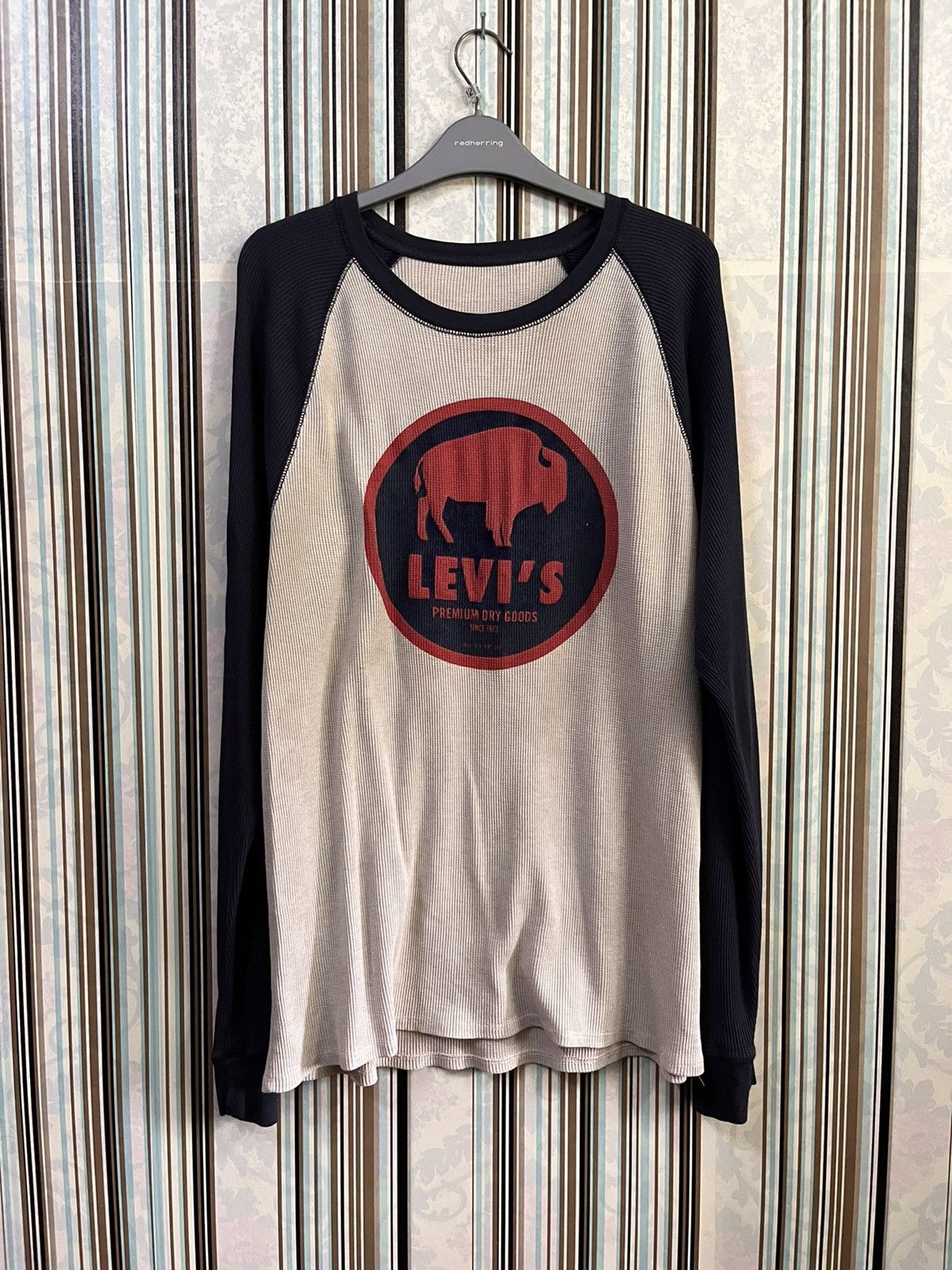 Levi's bull levis reg pat distress #C1 Size US L / EU 52-54 / 3 - 1 Thumbnail