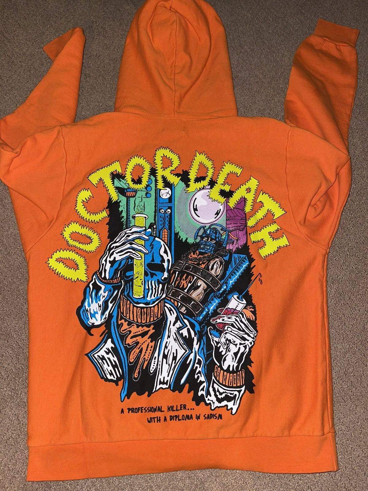 Warren Lotas Warren Lotas Doctor Death Halloween hoodie 🦇 Size US L / EU 52-54 / 3 - 3 Thumbnail