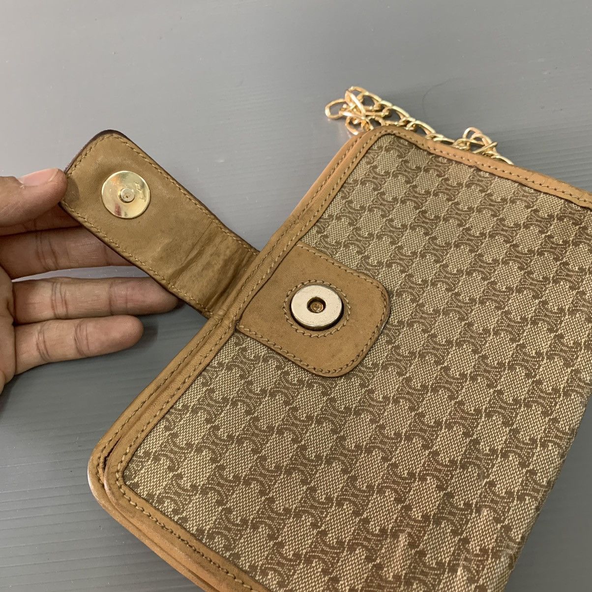 Celine Celine Macadam Chain Dinner Bag Size ONE SIZE - 8 Thumbnail
