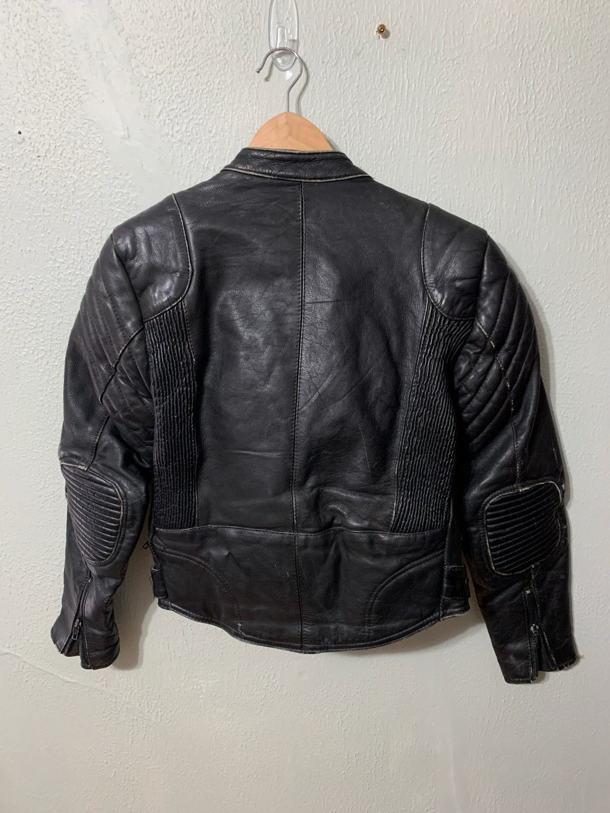 Vintage Vintage 1980s Motorcycle Leather Jacket Size US S / EU 44-46 / 1 - 3 Thumbnail